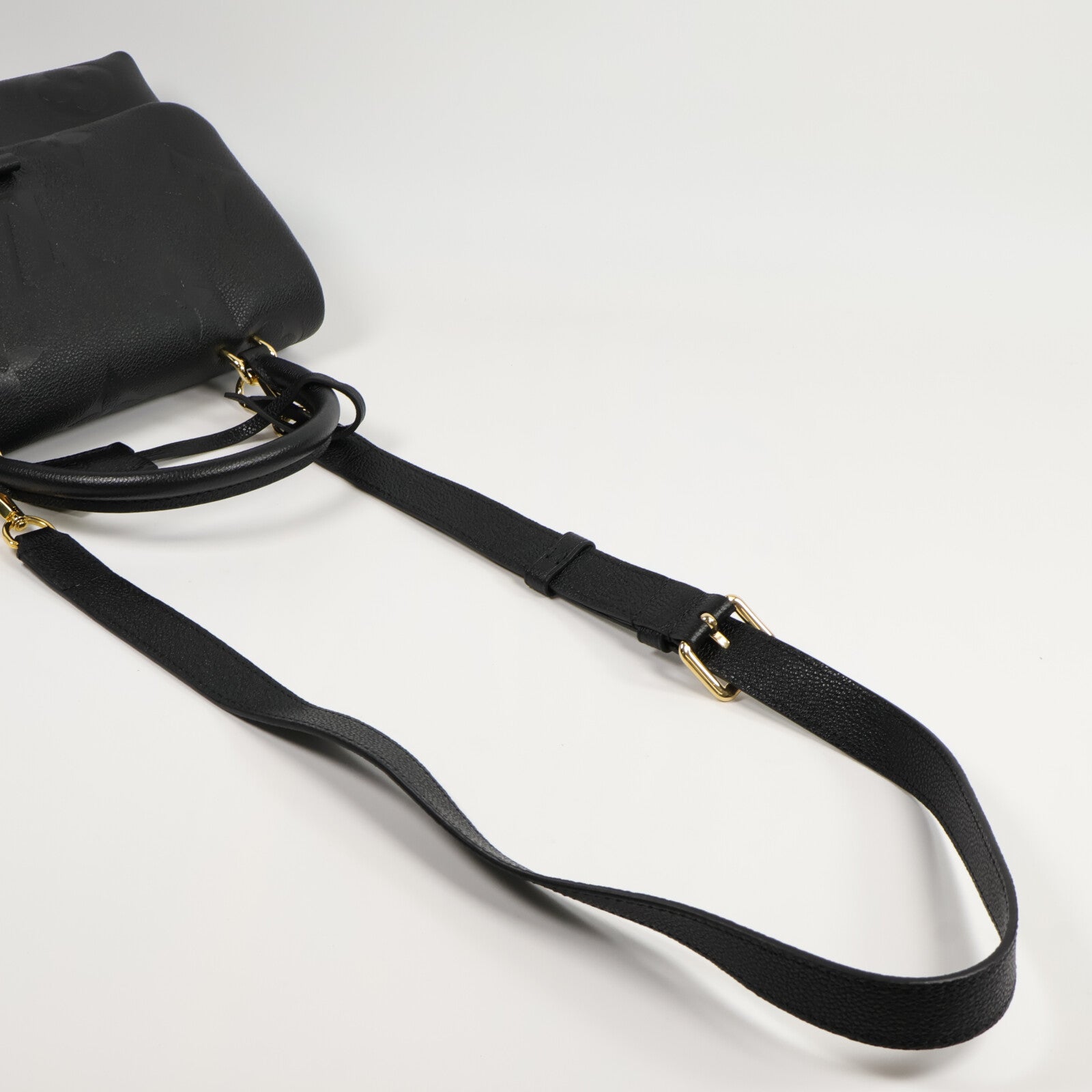 LOUIS VUITTON Monogram Empreinte Madeleine MM手挽肩背兩用袋