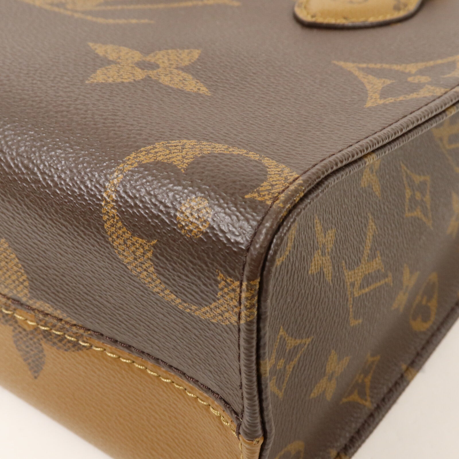 LOUIS VUITTON Monogram Giant On The Go PM手挽肩背兩用袋
