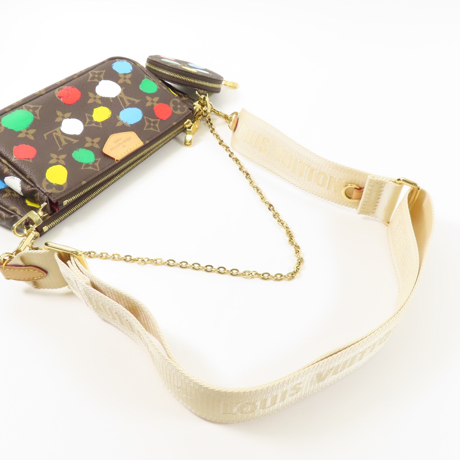 LOUIS VUITTON Monogram Multi Pochette手挽肩背兩用袋