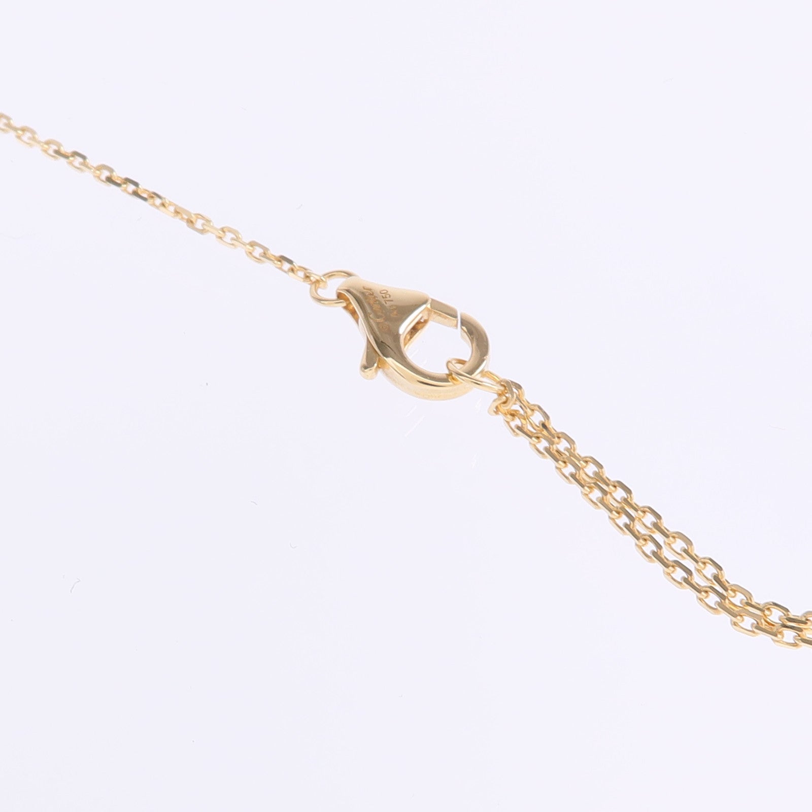 CARTIER 18K黃金d'Amour Pendant鑽石項鍊