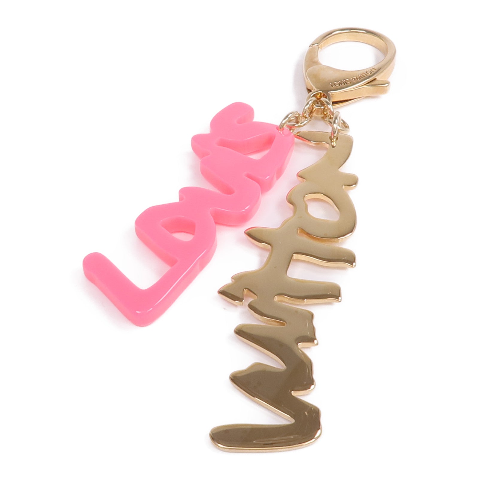 LOUIS VUITTON PVC/金屬Bijoux Sac Graffiti Bag Charm & Key Chain鎖匙扣/掛飾