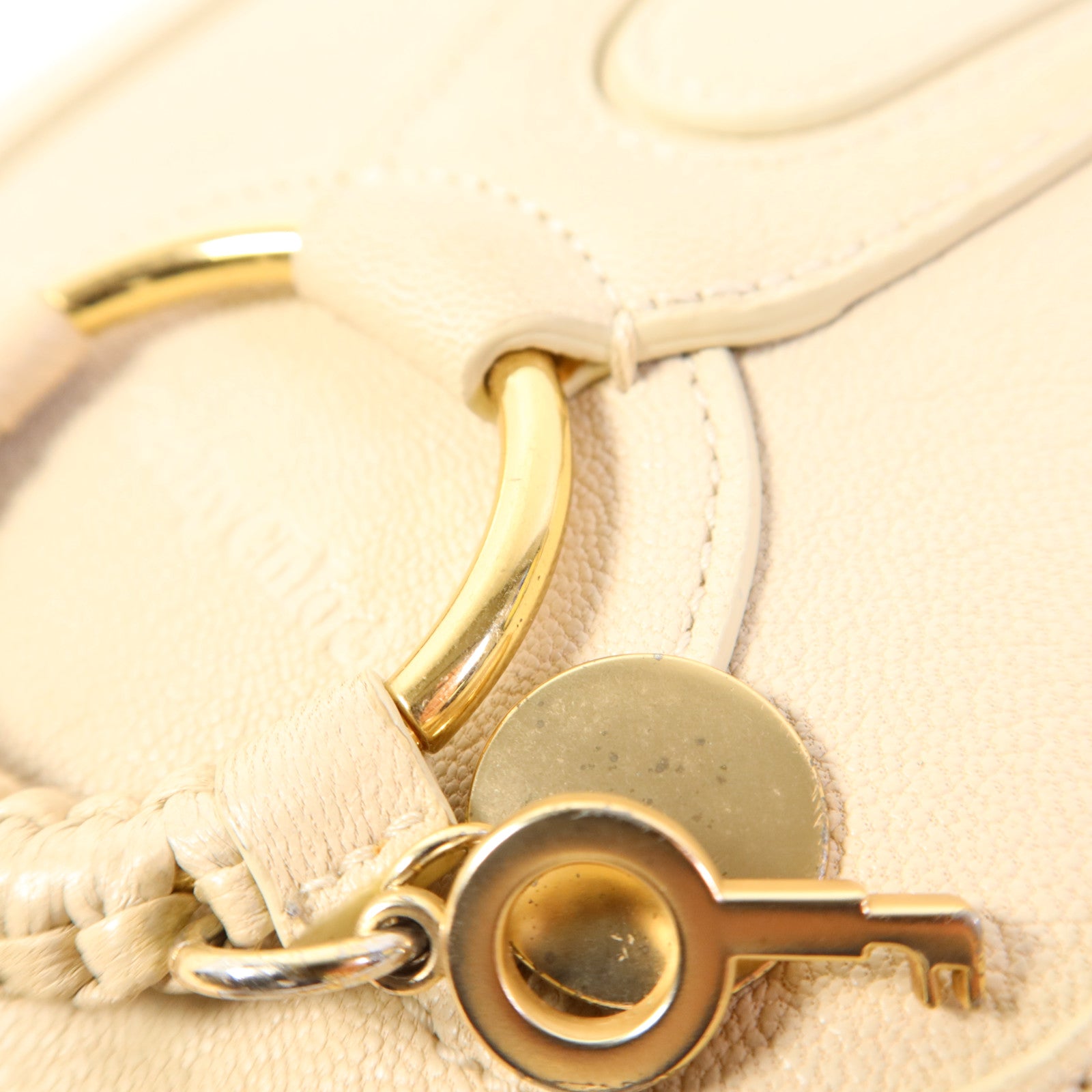 SEE BY CHLOE 牛皮皮革Shoulder Bag金扣肩背袋