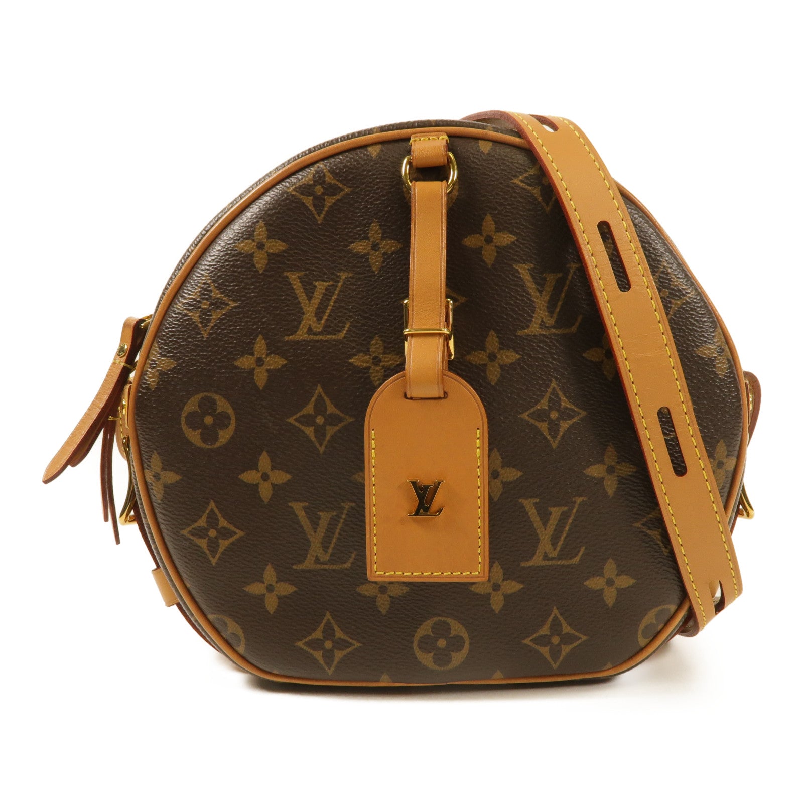 LOUIS VUITTON LV GHW Boite Chapeau Souple Shoulder Bag M45647 Monogram Brown