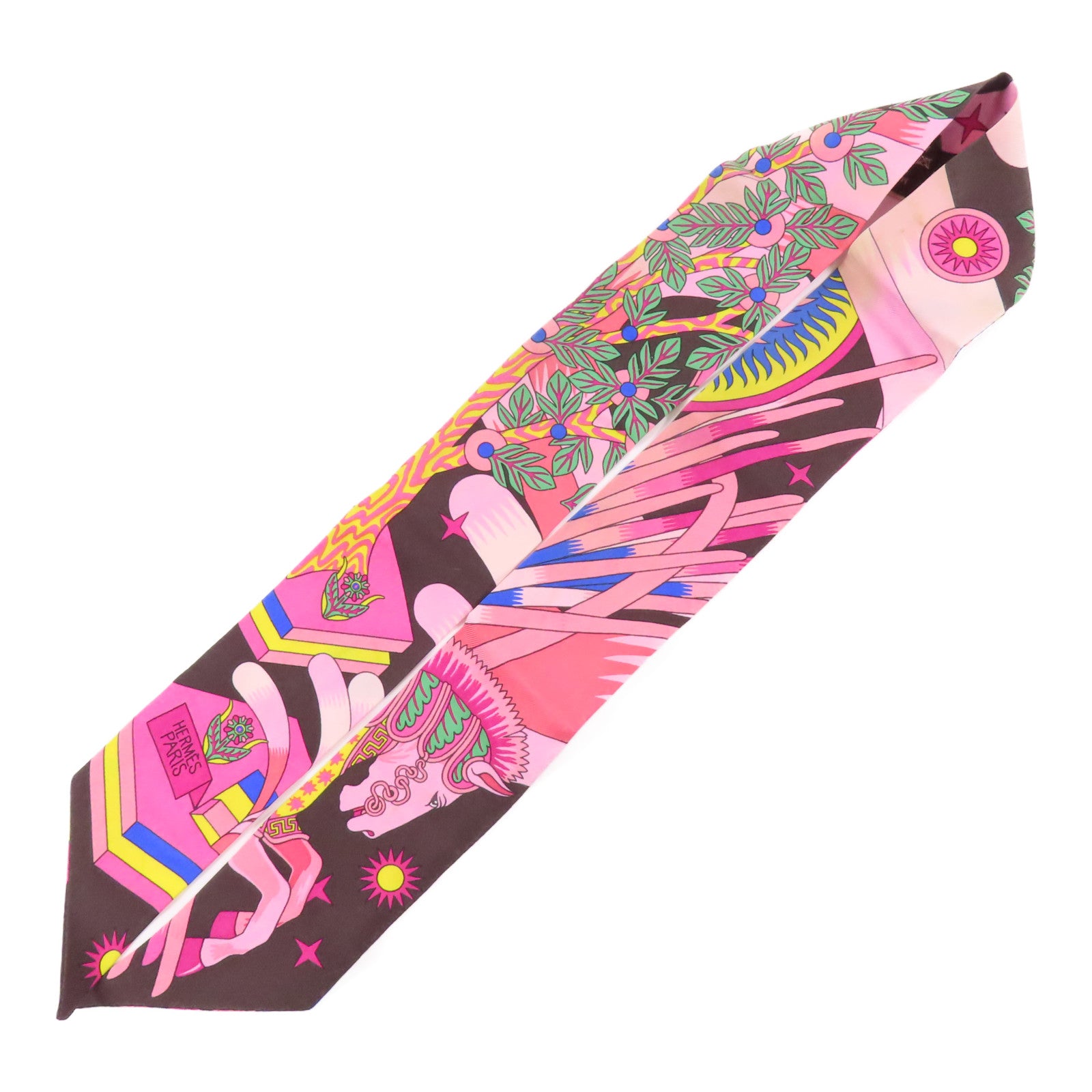 HERMES 絲質Twilly絲巾