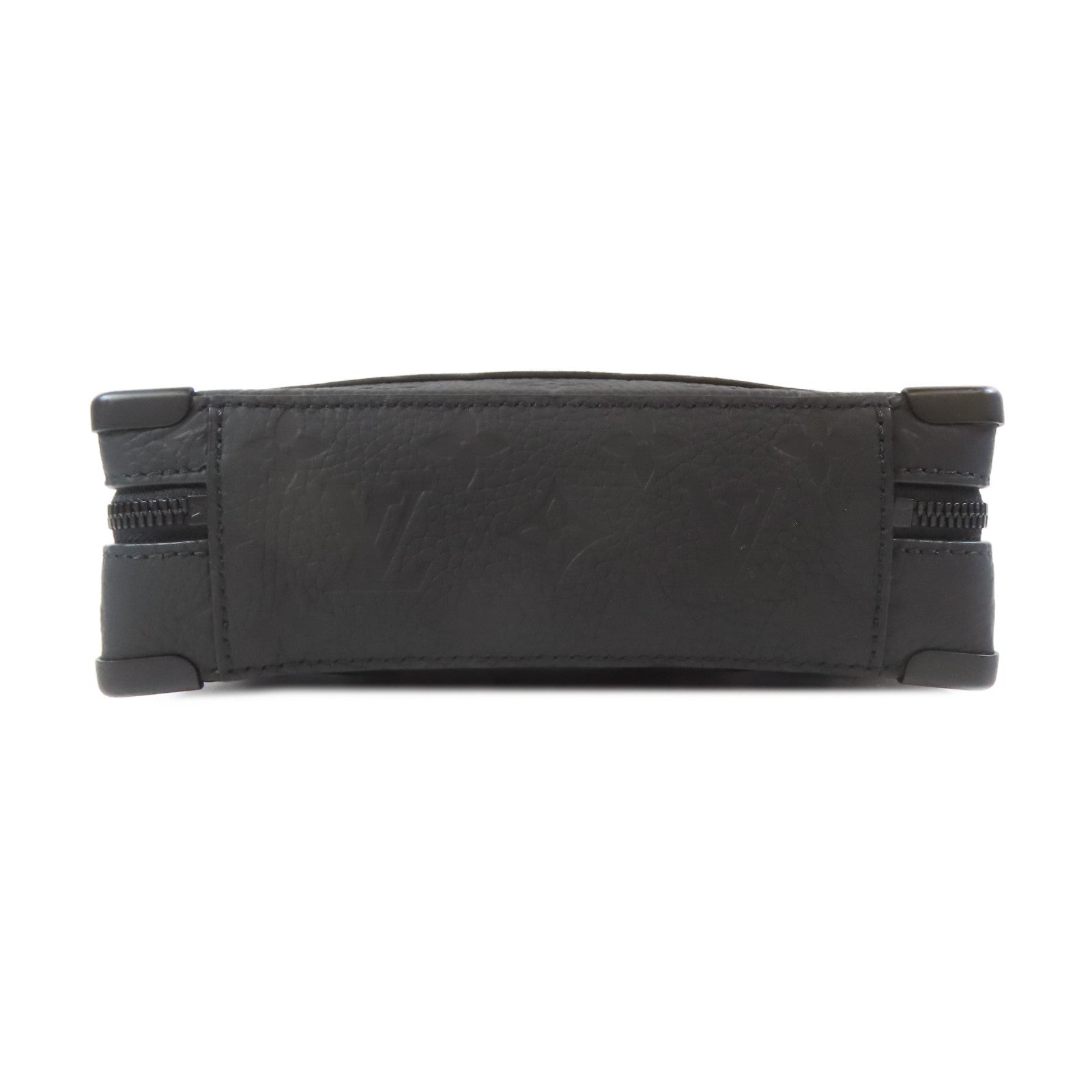 LOUIS VUITTON 【激減優惠】Monogram Taurillon Handle Soft Trunk黑扣手挽肩背兩用袋黑色