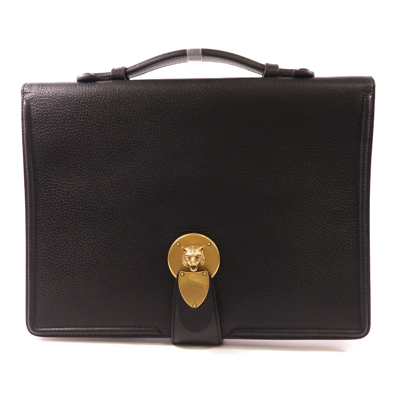 GUCCI 牛皮皮革Business Bag金扣公事包