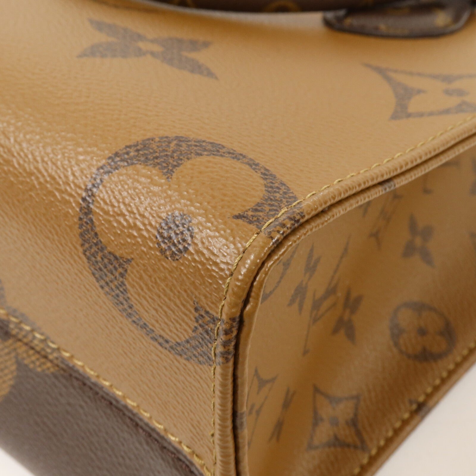 LOUIS VUITTON Monogram Giant On The Go PM手挽肩背兩用袋