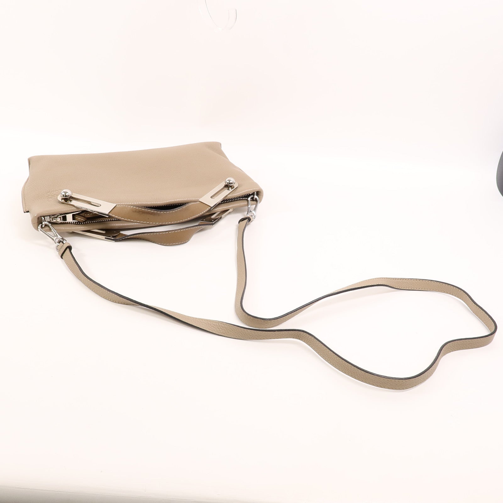 LOEWE 牛皮皮革Missy手挽肩背兩用袋