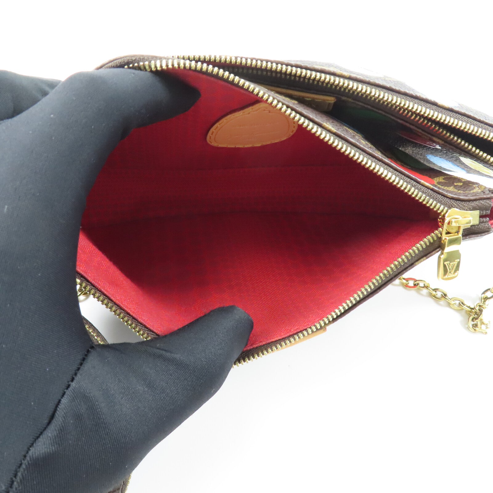 LOUIS VUITTON Monogram Multi Pochette手挽肩背兩用袋