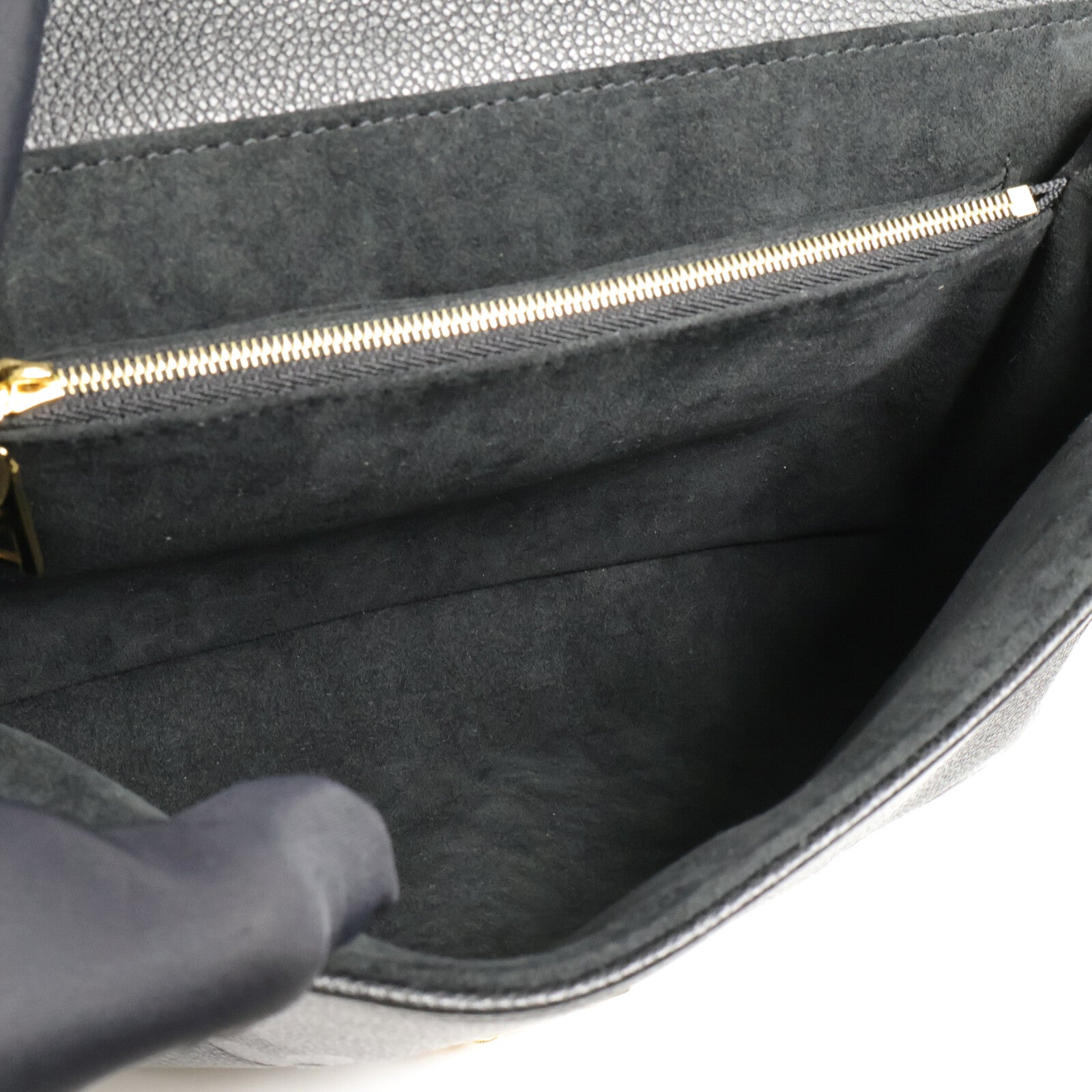 LOUIS VUITTON Monogram Empreinte Madeleine MM手挽肩背兩用袋