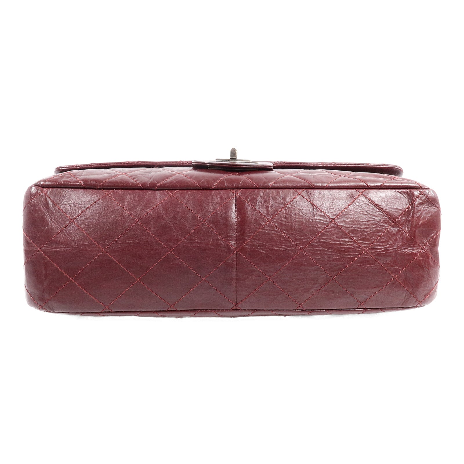 CHANEL 牛皮皮革Chanel 2.55 Large鏈帶肩背袋
