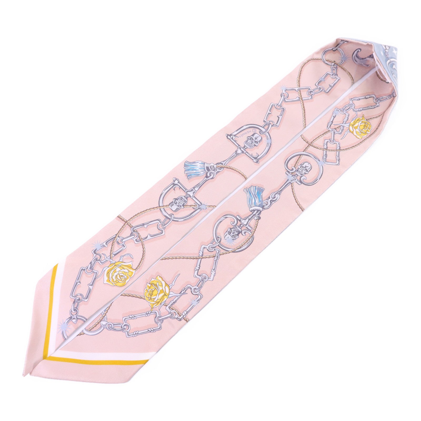 HERMES 絲質Twilly絲巾