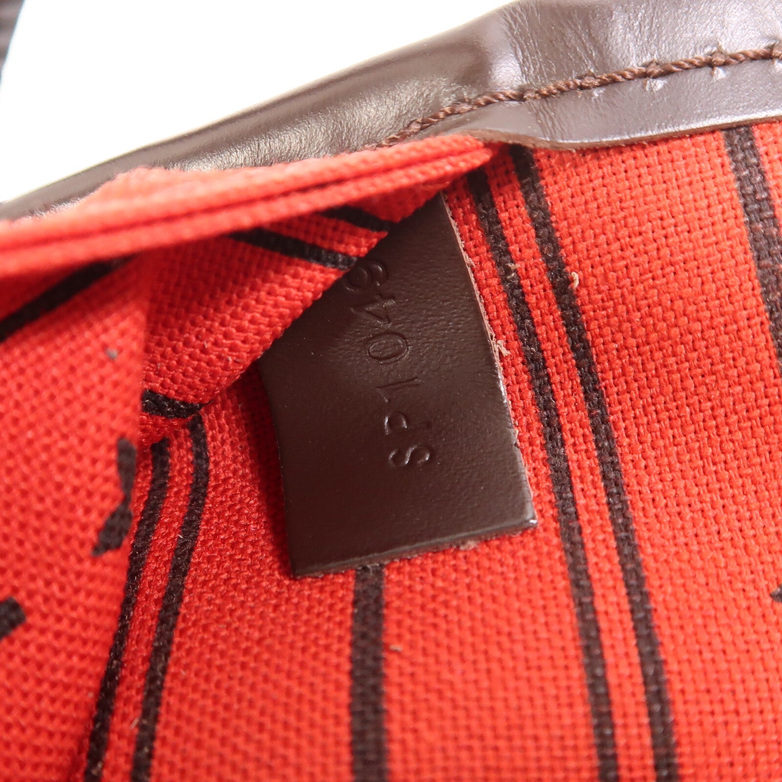 LOUIS VUITTON Damier Neverfull MM金扣肩背袋/手挽袋