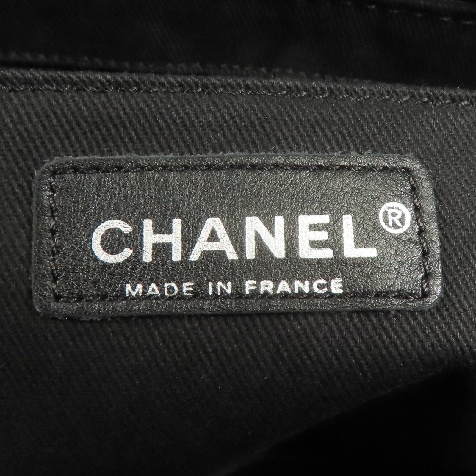 CHANEL 羊皮皮革Shoulder Bag銀扣鏈帶肩背袋