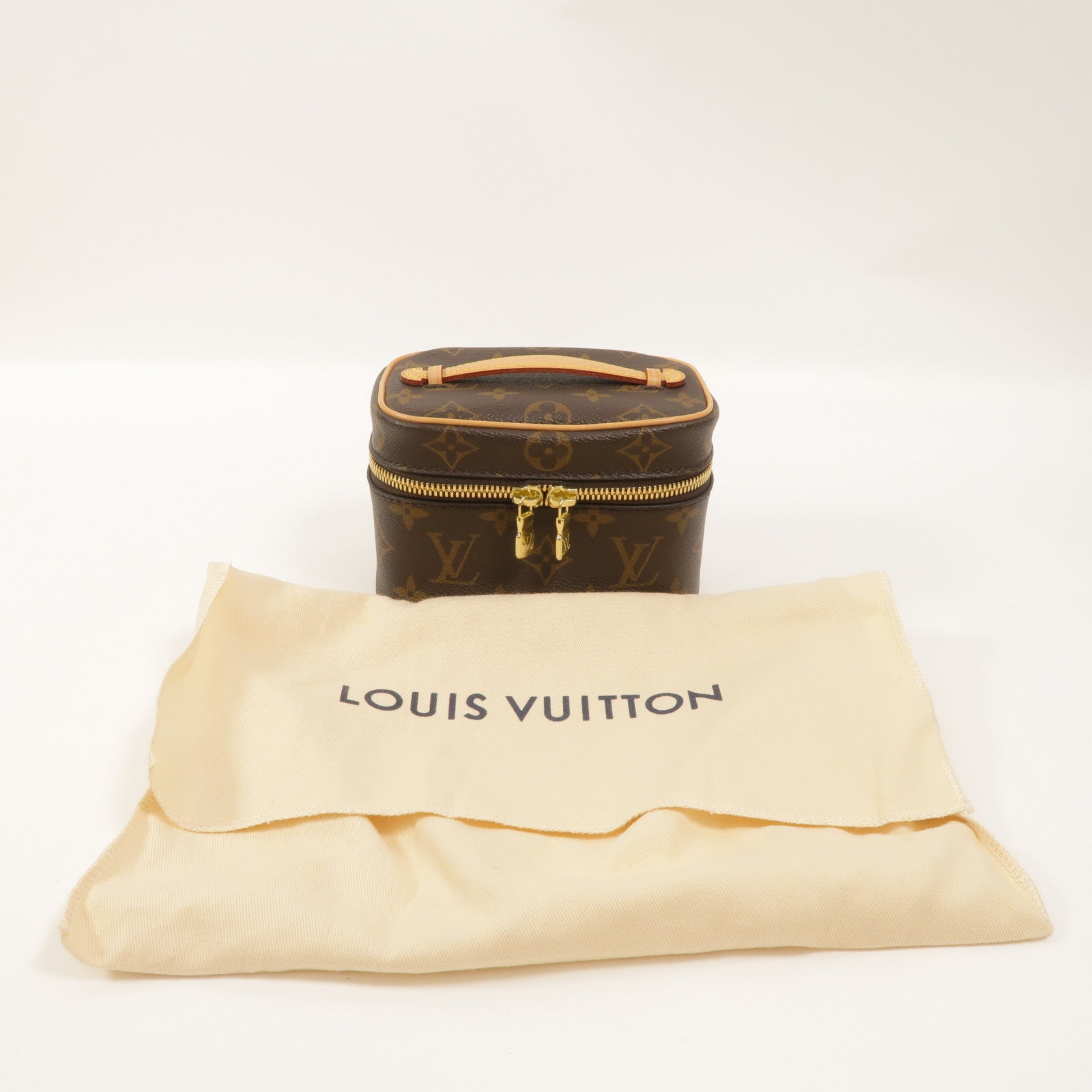 LOUIS VUITTON Monogram Nice Nano化妝袋