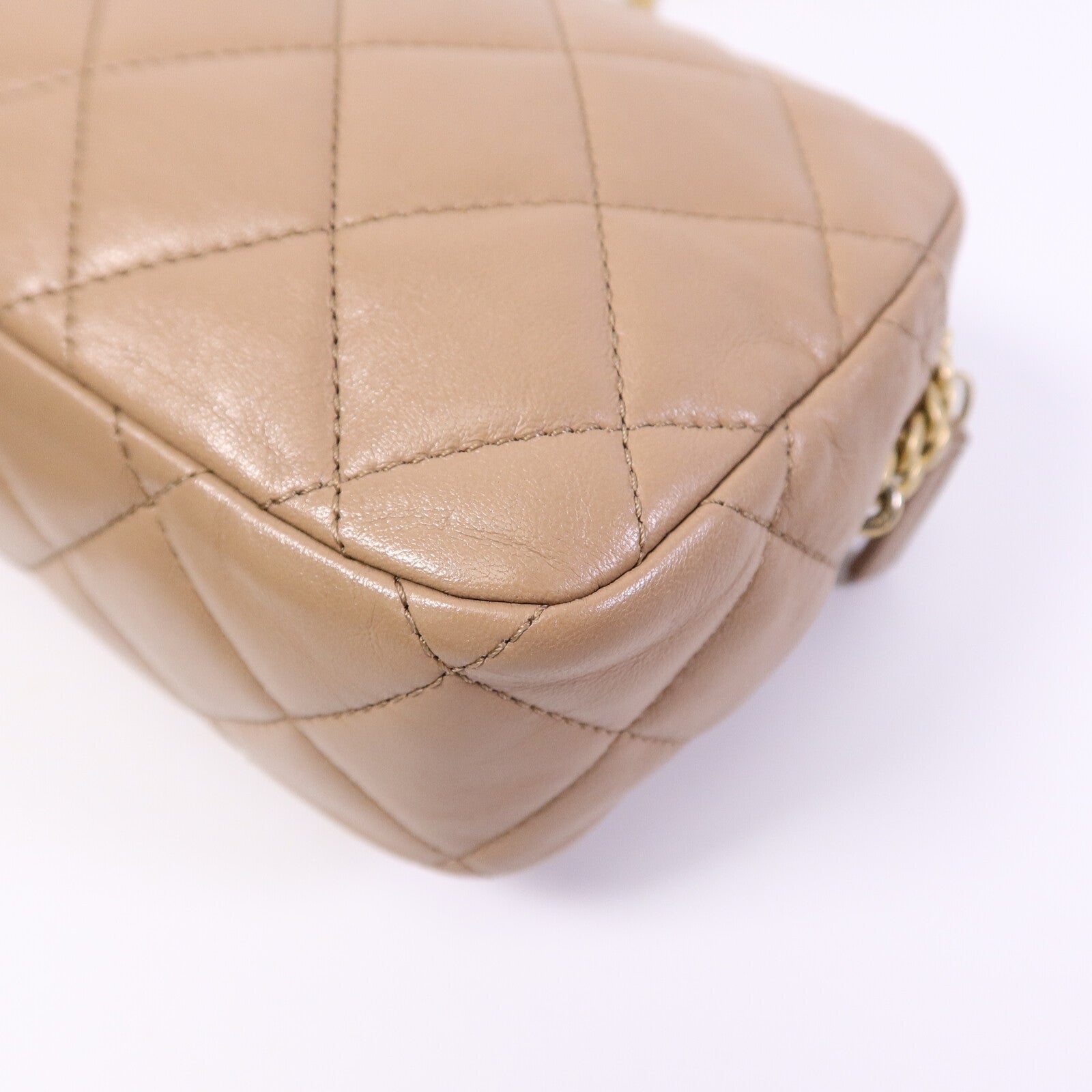 CHANEL 羊皮皮革Chain Shoulder Bag鏈帶肩背袋