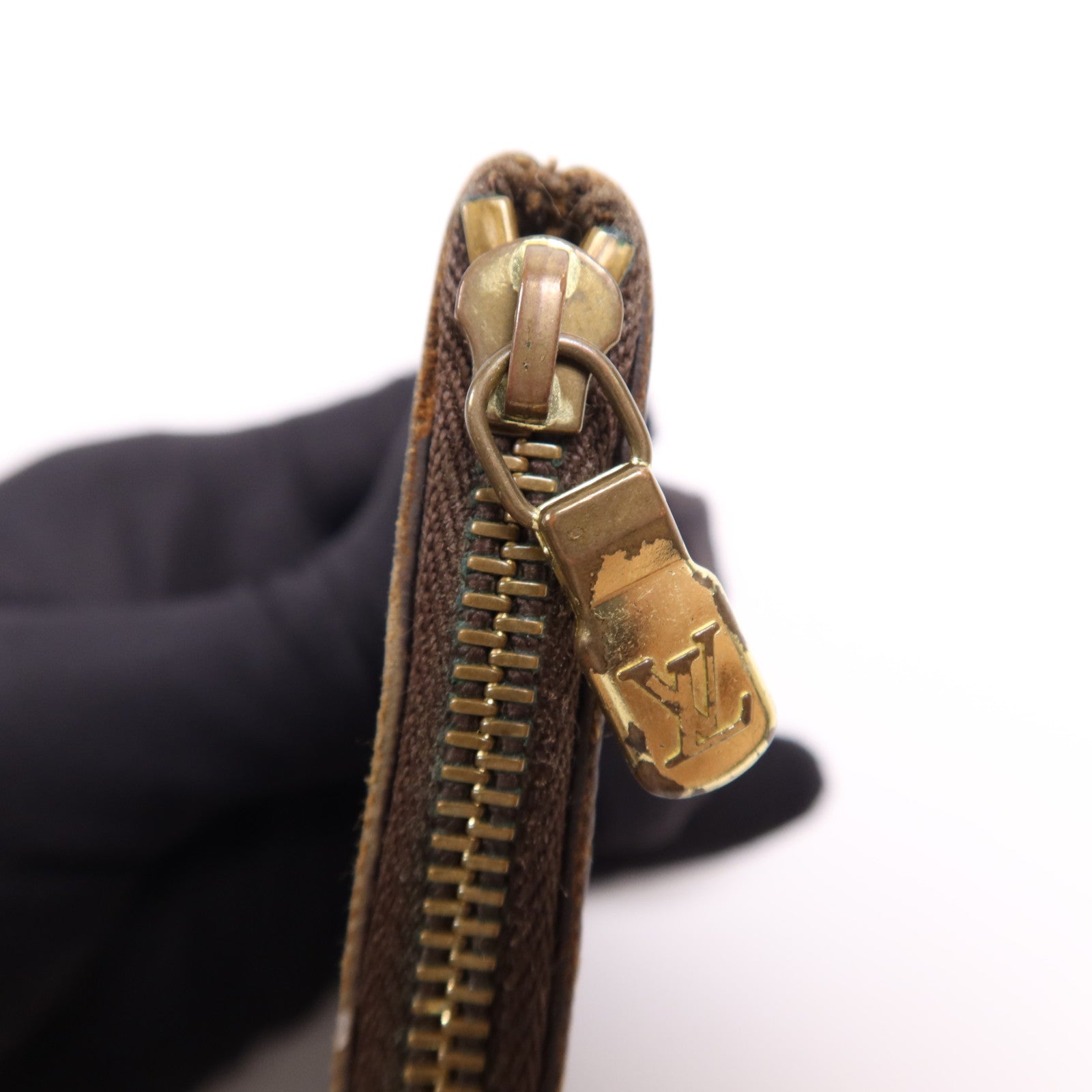 LOUIS VUITTON Monogram Key Pouch金扣鎖匙包