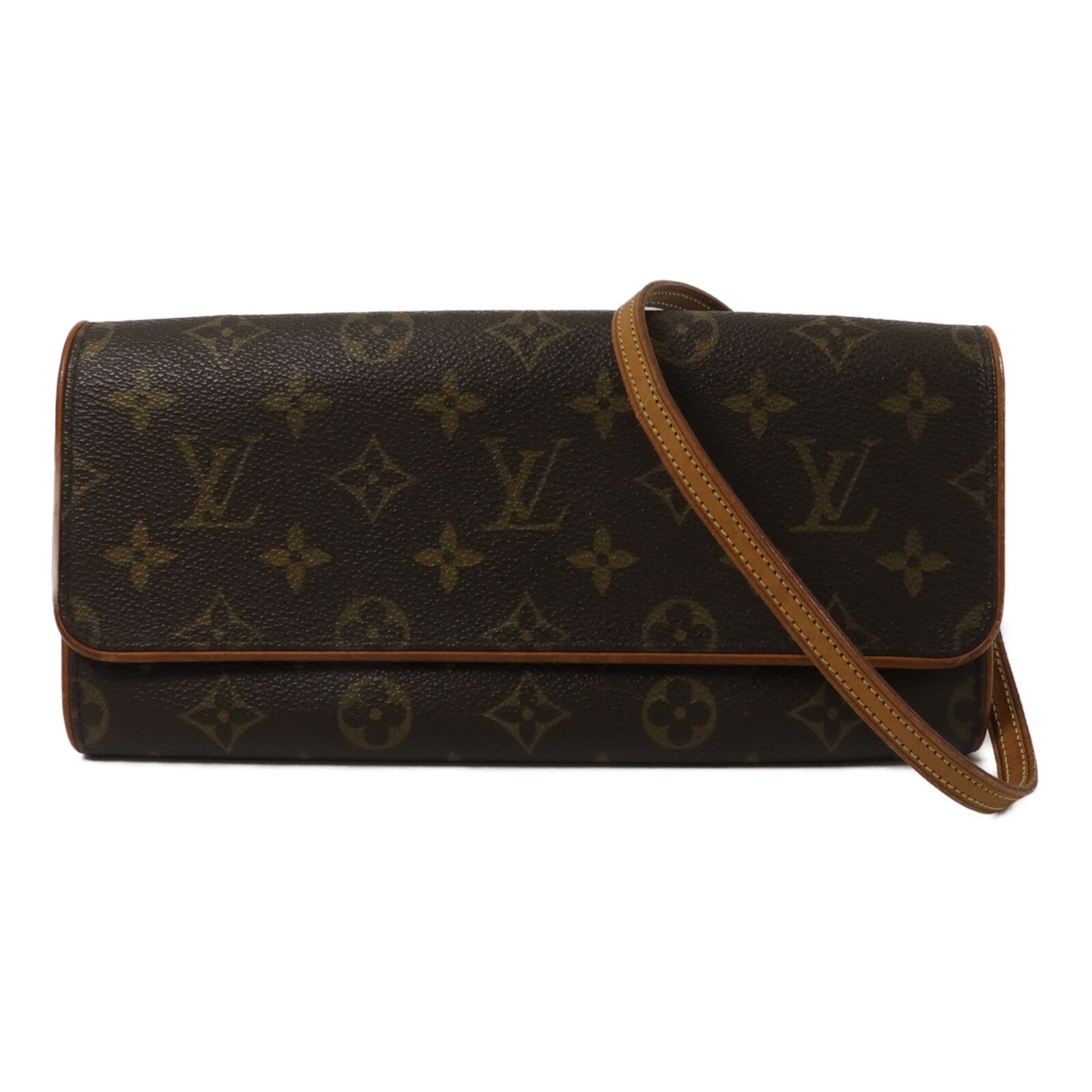 LOUIS VUITTON Monogram Pochette Twin GM肩背袋