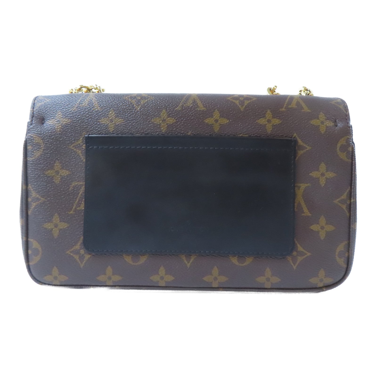 LOUIS VUITTON Monogram Marceau Shoulder Bag金扣鏈帶肩背袋啡色