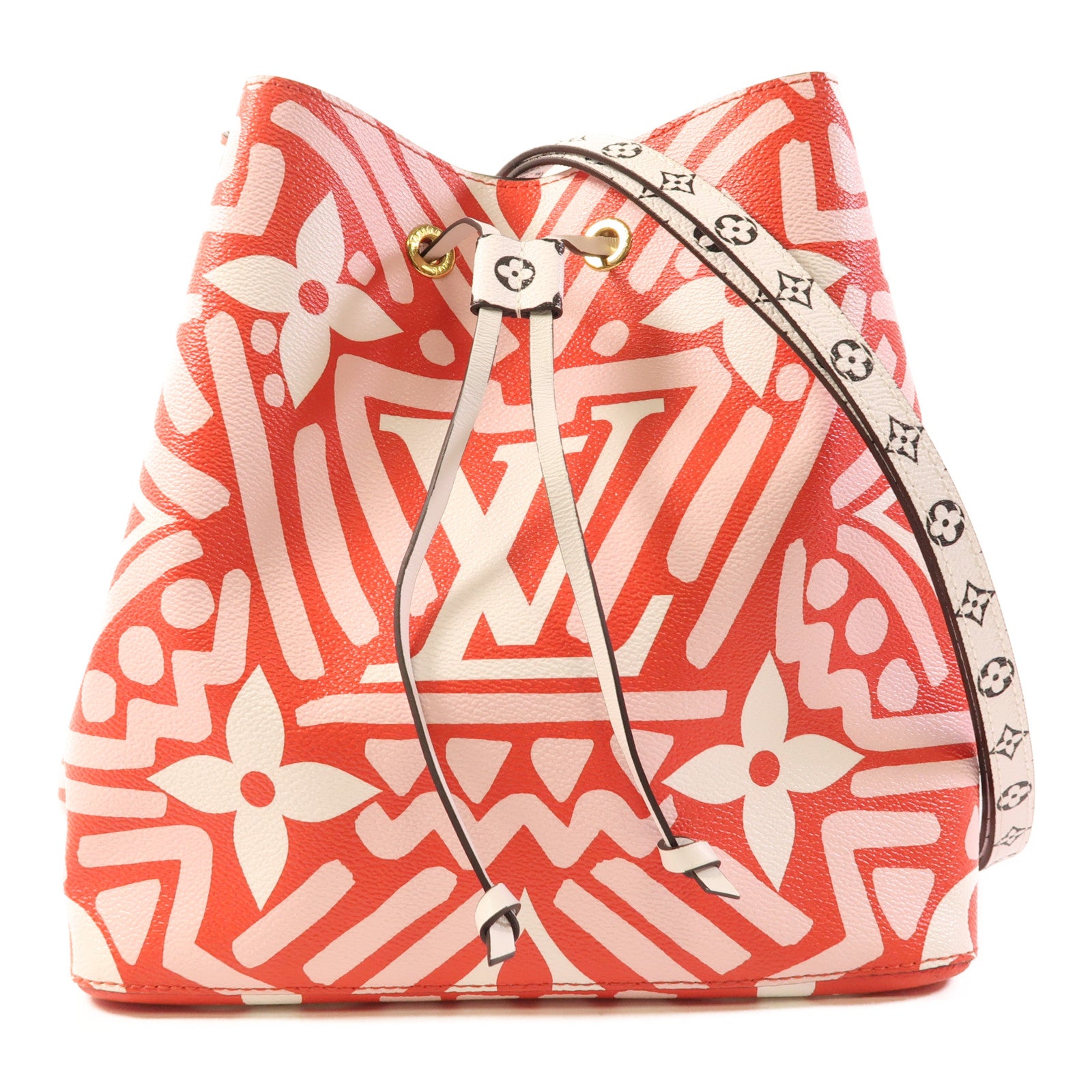 LOUIS VUITTON Monogram Giant Crafty NeoNoe金扣肩背袋