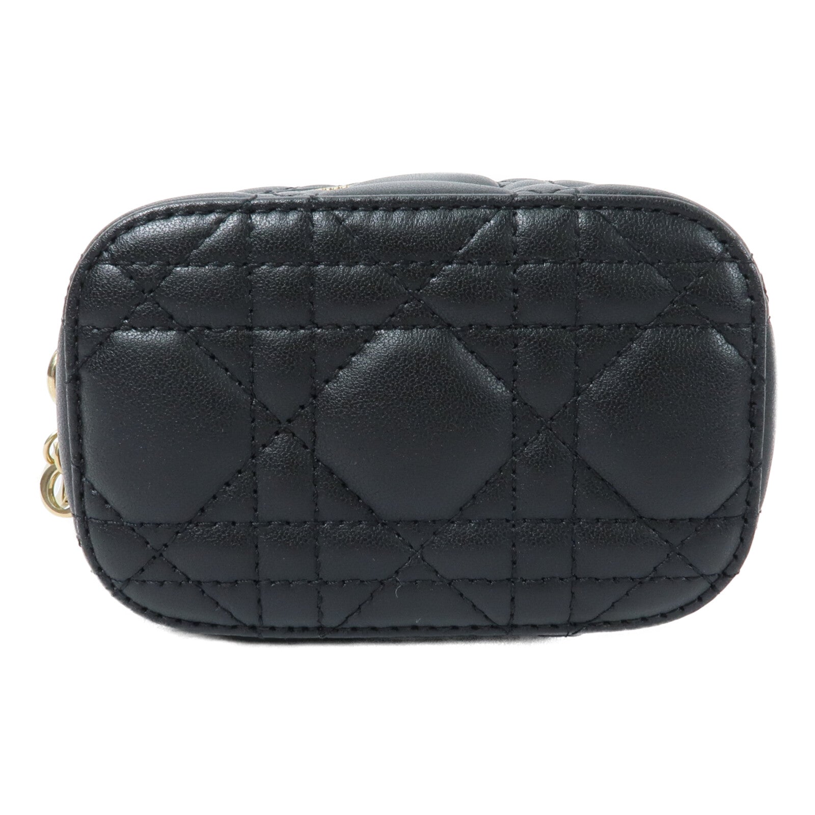 Dior 羊皮皮革Vanity Case手挽肩背兩用袋