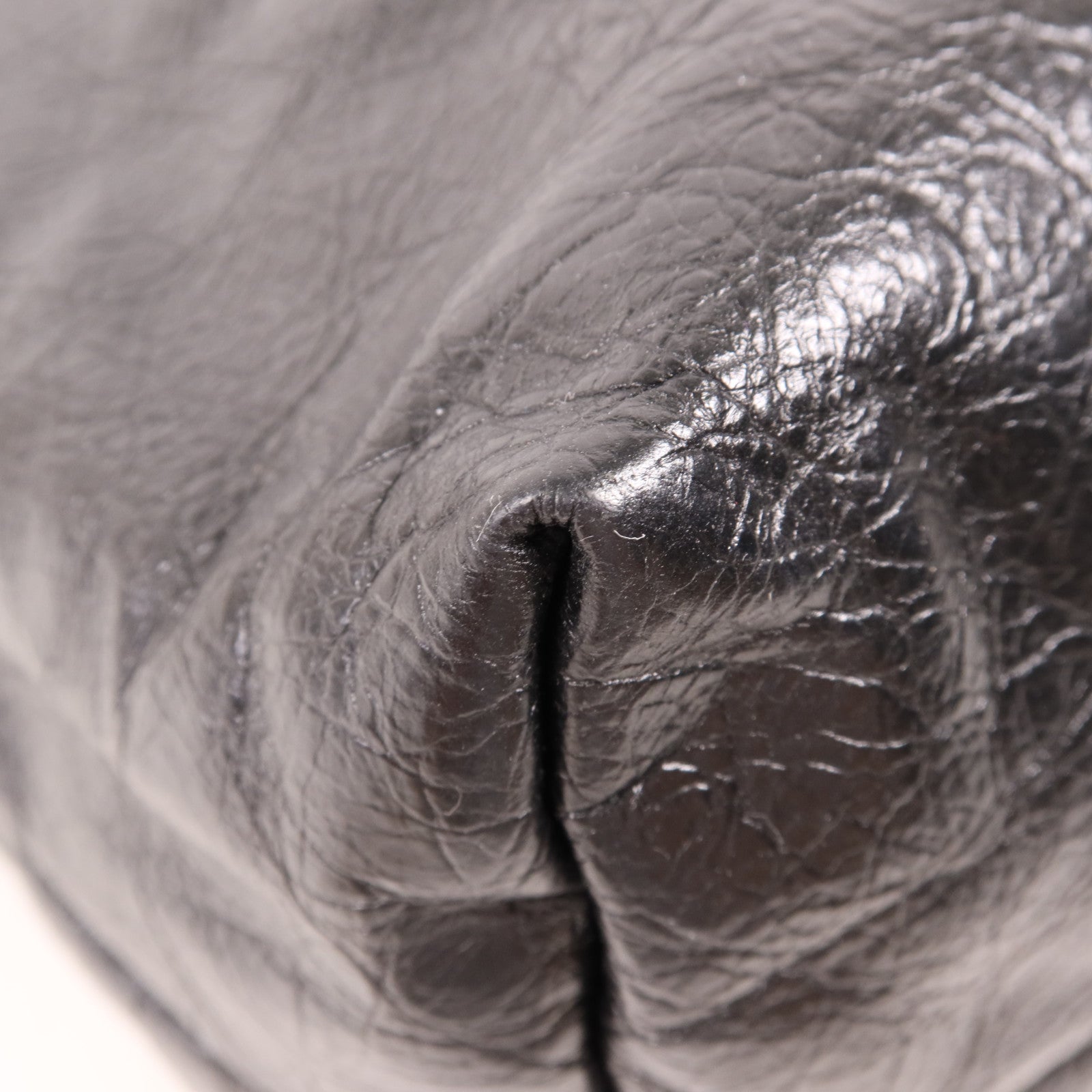 BALENCIAGA 牛皮皮革Shoulder Bag銀扣肩背袋