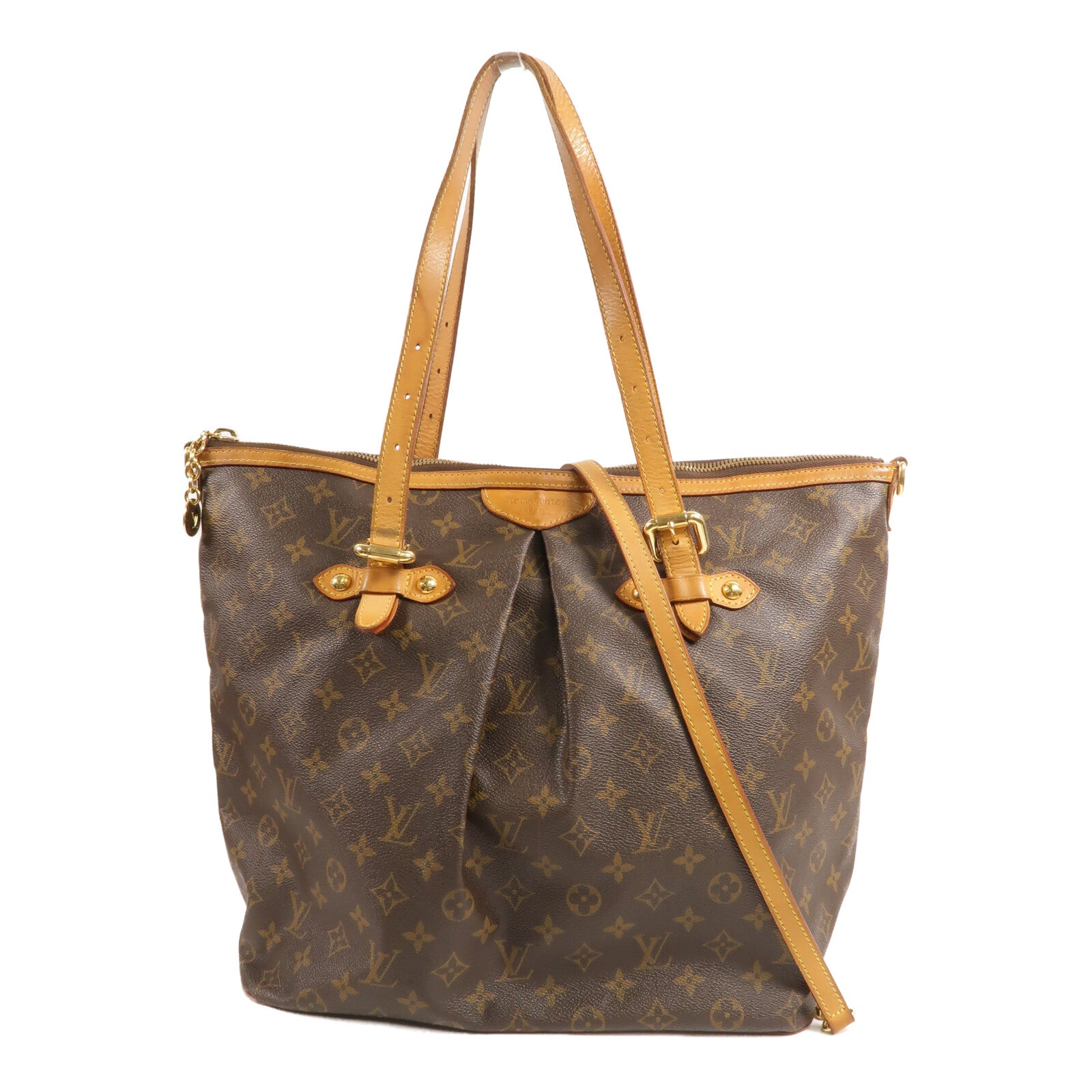 LOUIS VUITTON Monogram Palermo GM手挽肩背兩用袋