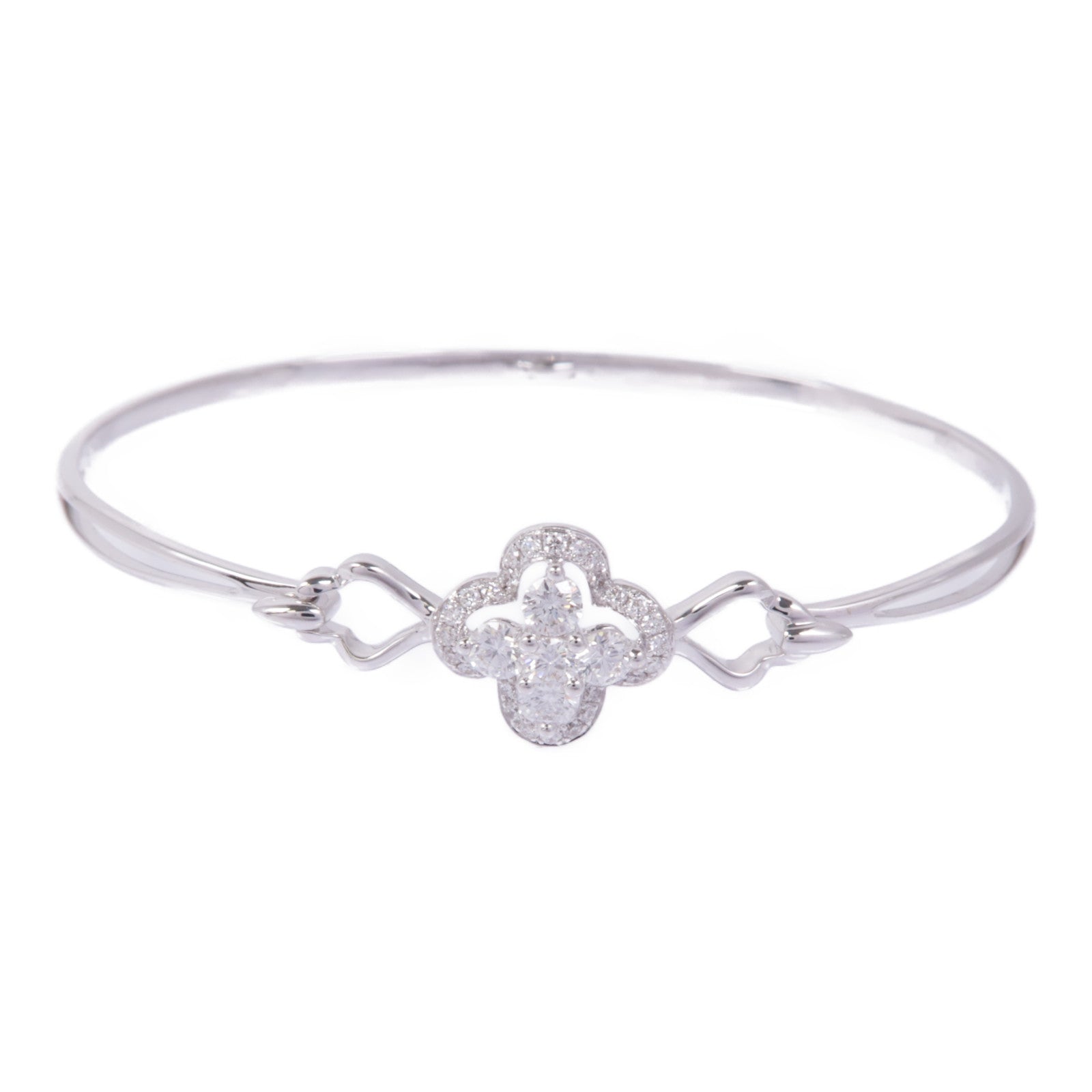 JEWELRY 【激減優惠】18K白金Diamond Bangle鑽石手鐲