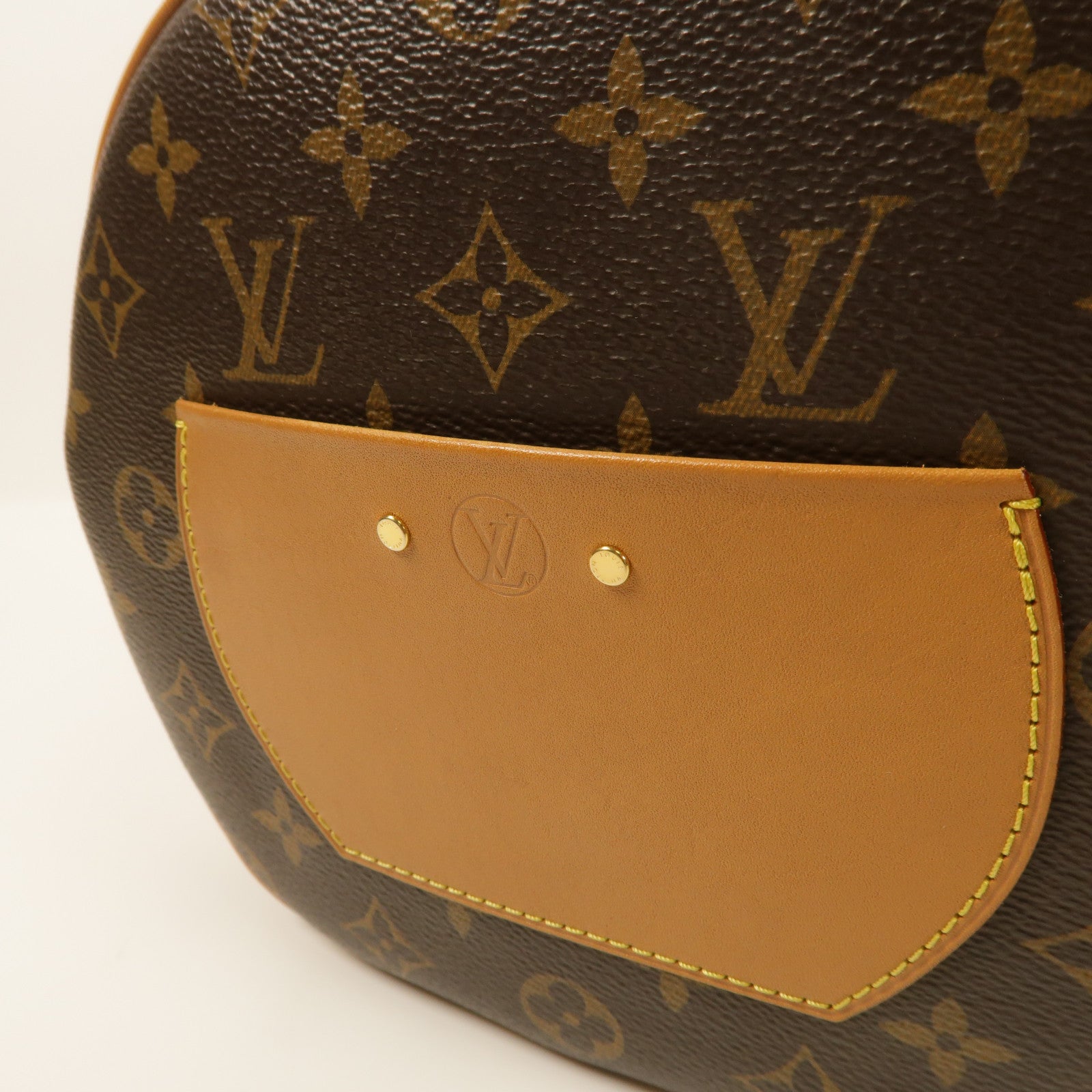 LOUIS VUITTON Monogram Boite Chapeau Souple金扣肩背袋