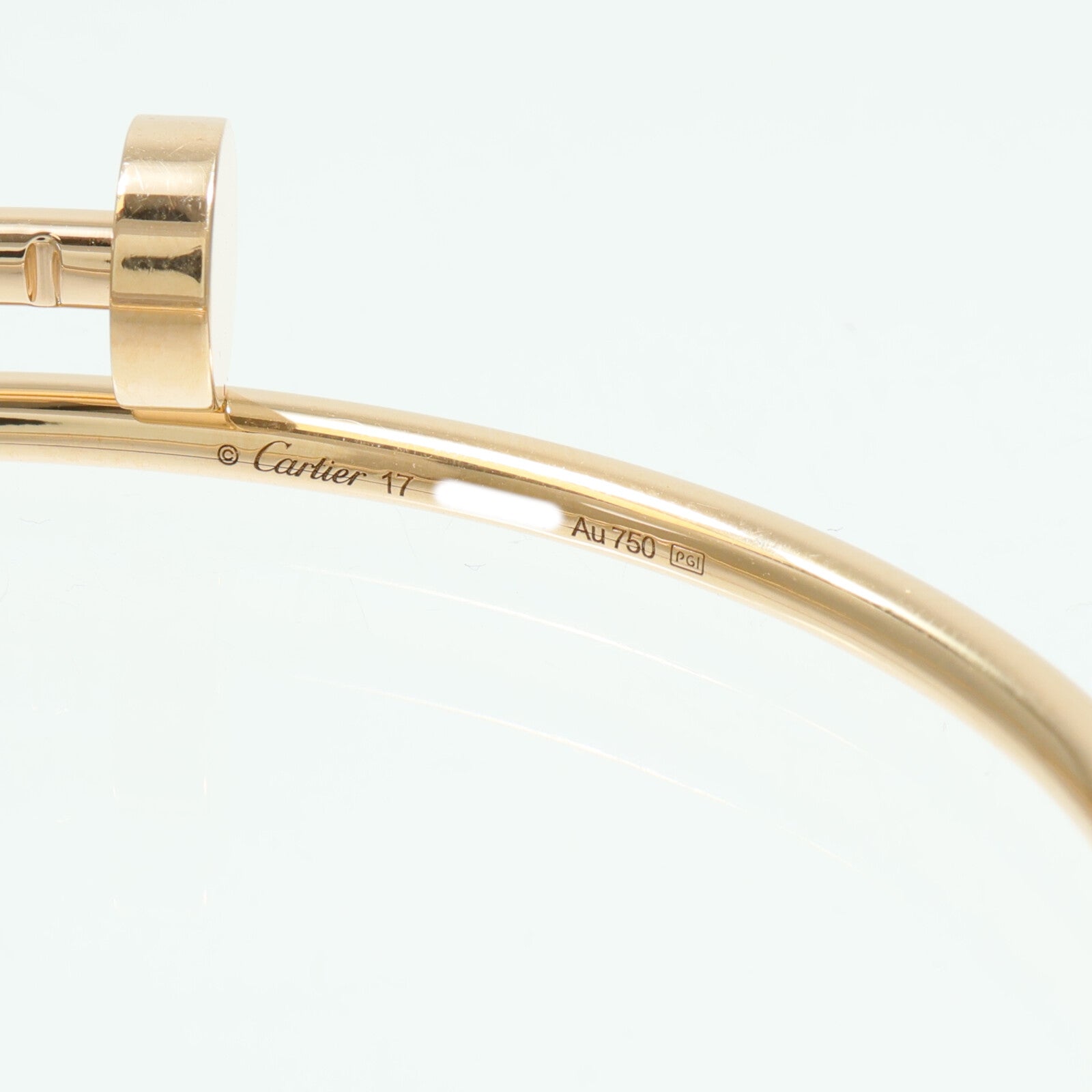 CARTIER 18K玫瑰金Juste Un Clou手鐲