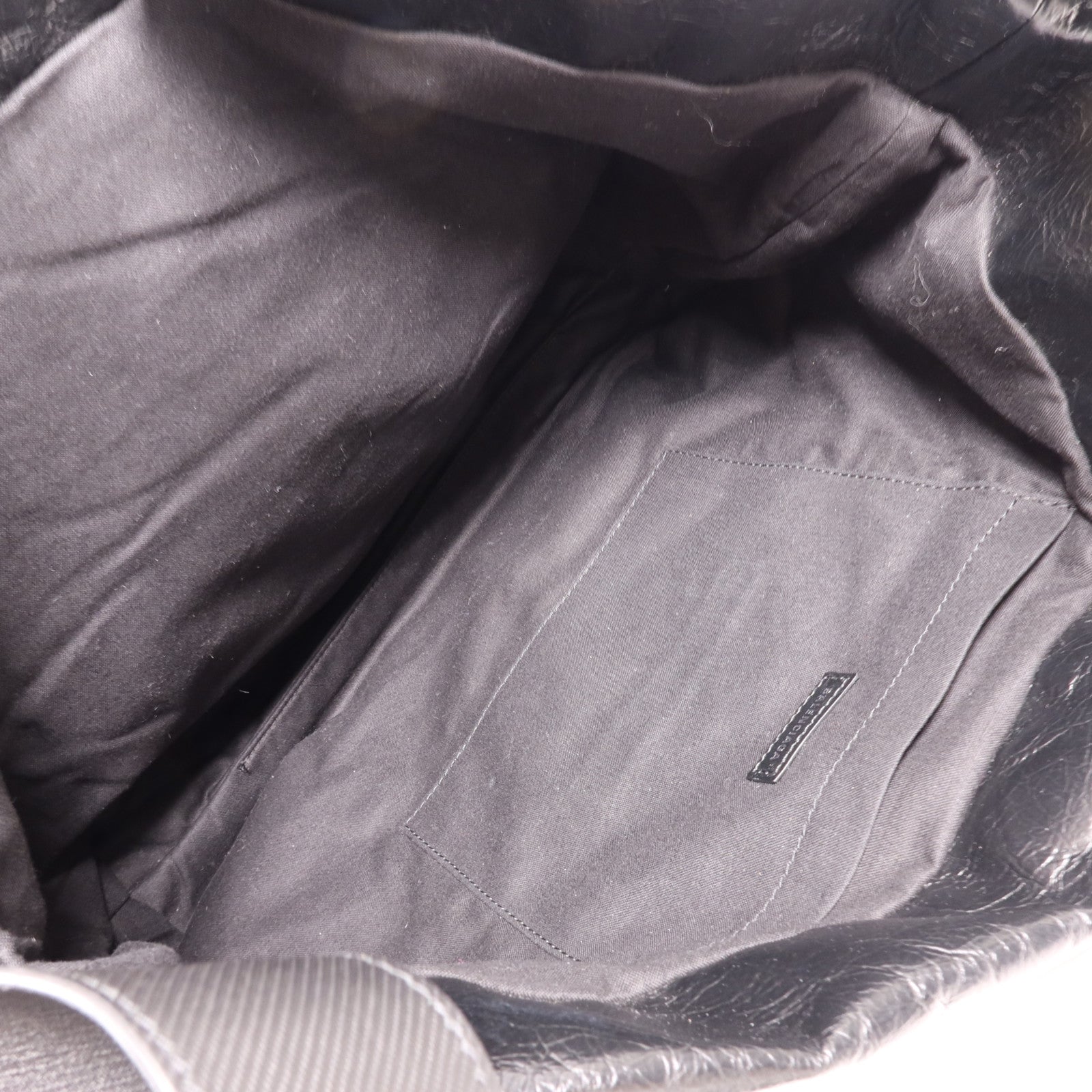 BALENCIAGA 牛皮皮革Shoulder Bag銀扣肩背袋