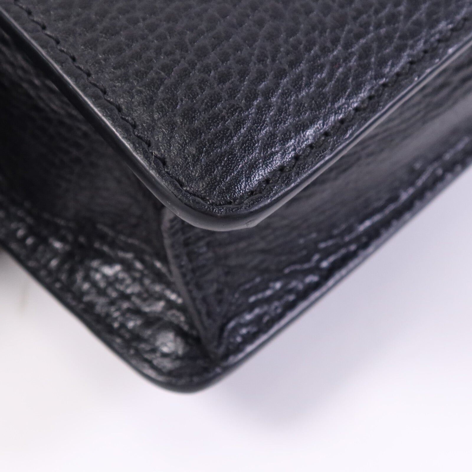 GUCCI 牛皮皮革Dionysus銀扣鏈帶肩背袋