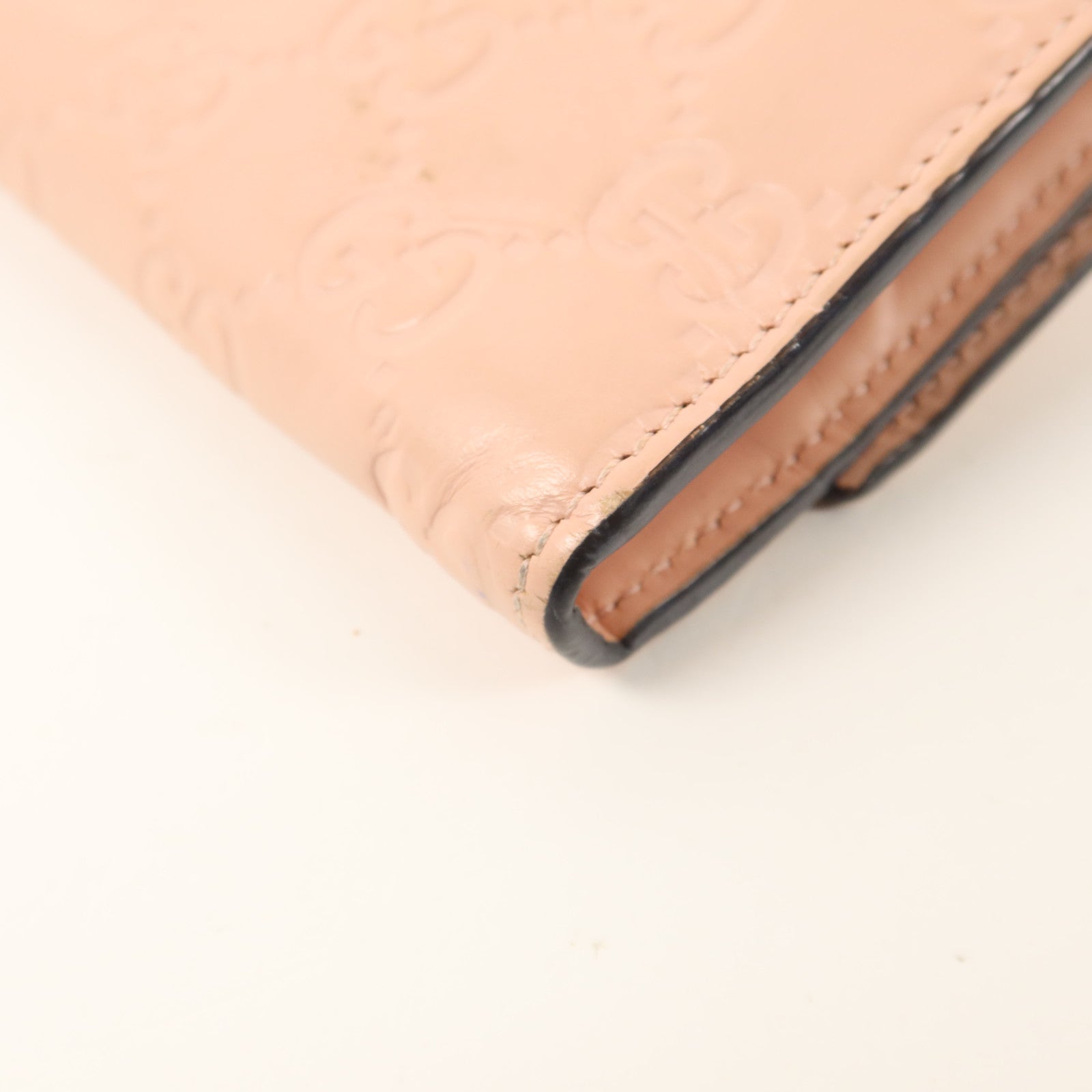 GUCCI 牛皮皮革Guccissima Long Wallet長錢包