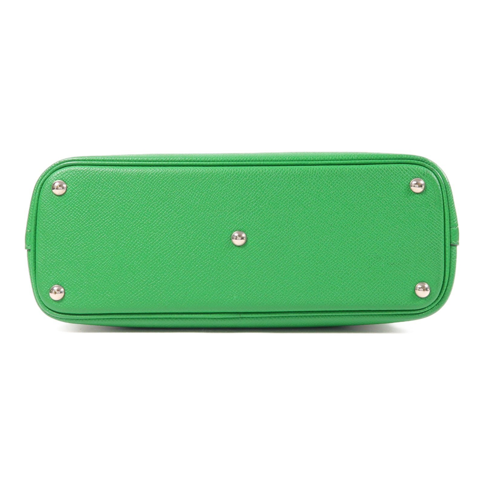 HERMES Epsom皮革Bolide 27銀扣手挽肩背兩用袋1K Bambou