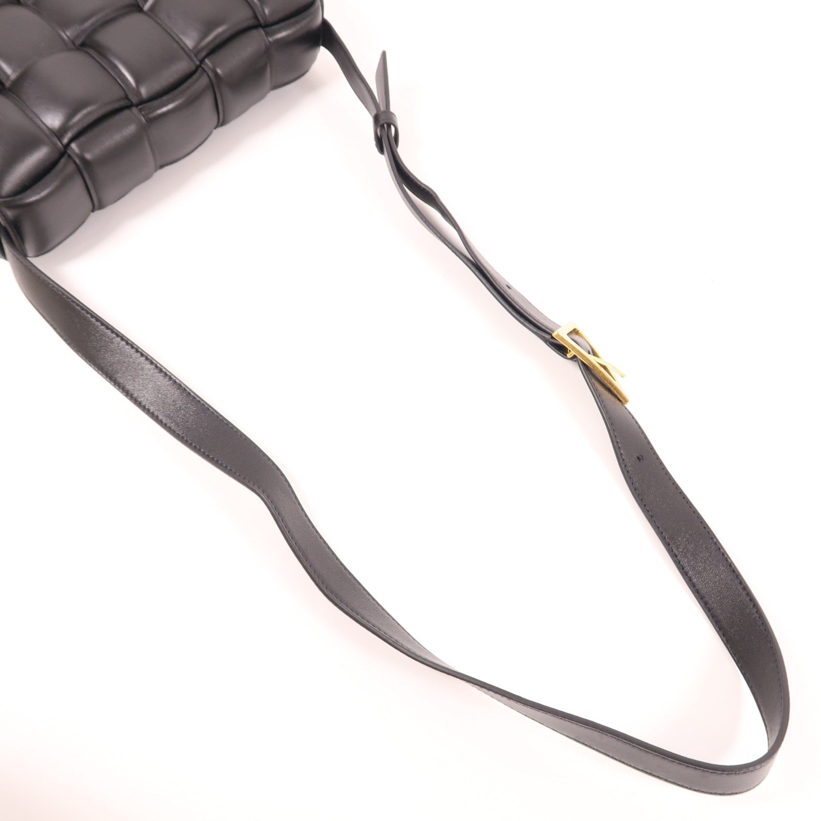 BOTTEGA VENETA 羊皮皮革Padded Cassette金扣肩背袋
