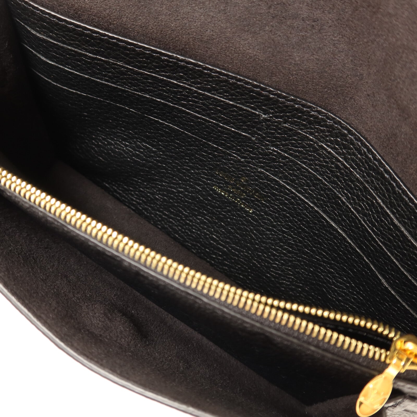 LOUIS VUITTON Monogram Empreinte Vavin Chain Wallet金扣鏈帶肩背袋