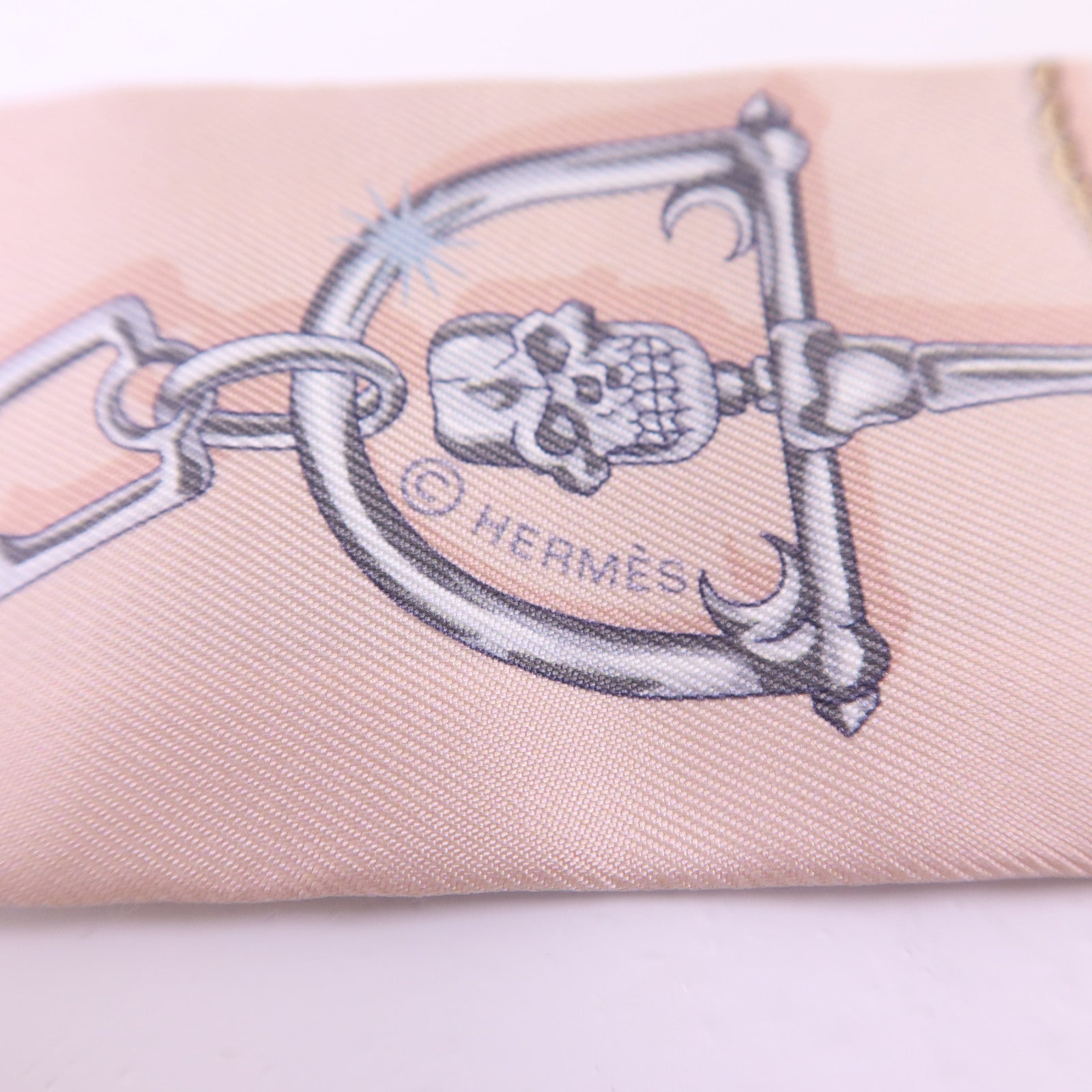 HERMES 絲質Twilly絲巾