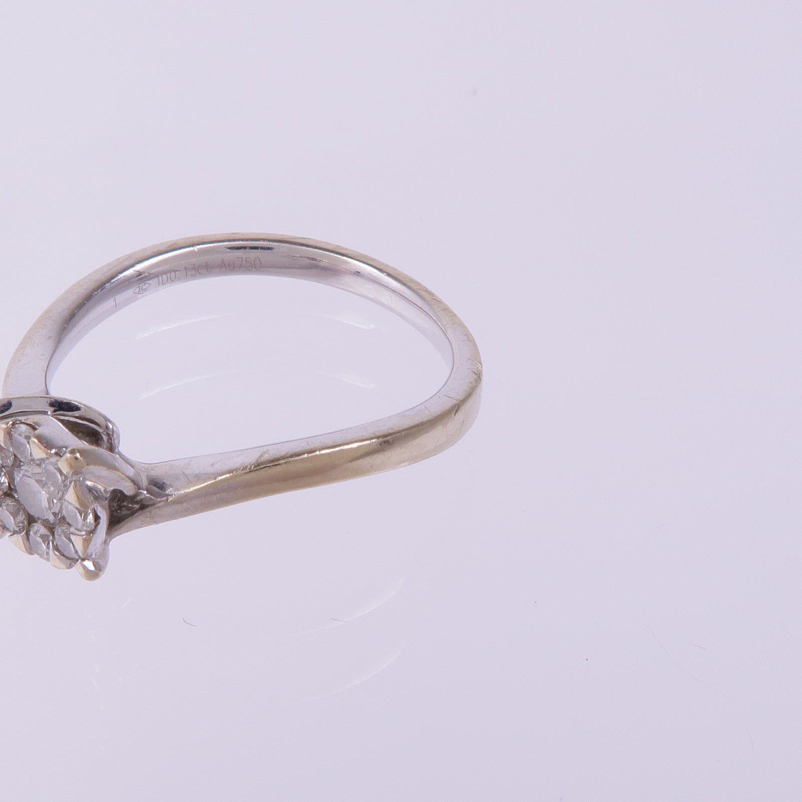 JEWELRY 18K白金Diamond Ring鑽石戒指US#7.5