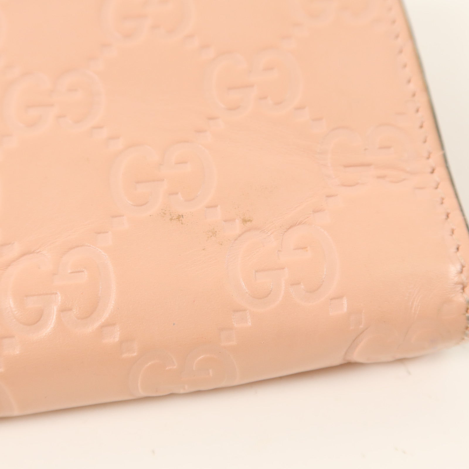 GUCCI 牛皮皮革Guccissima Long Wallet長錢包