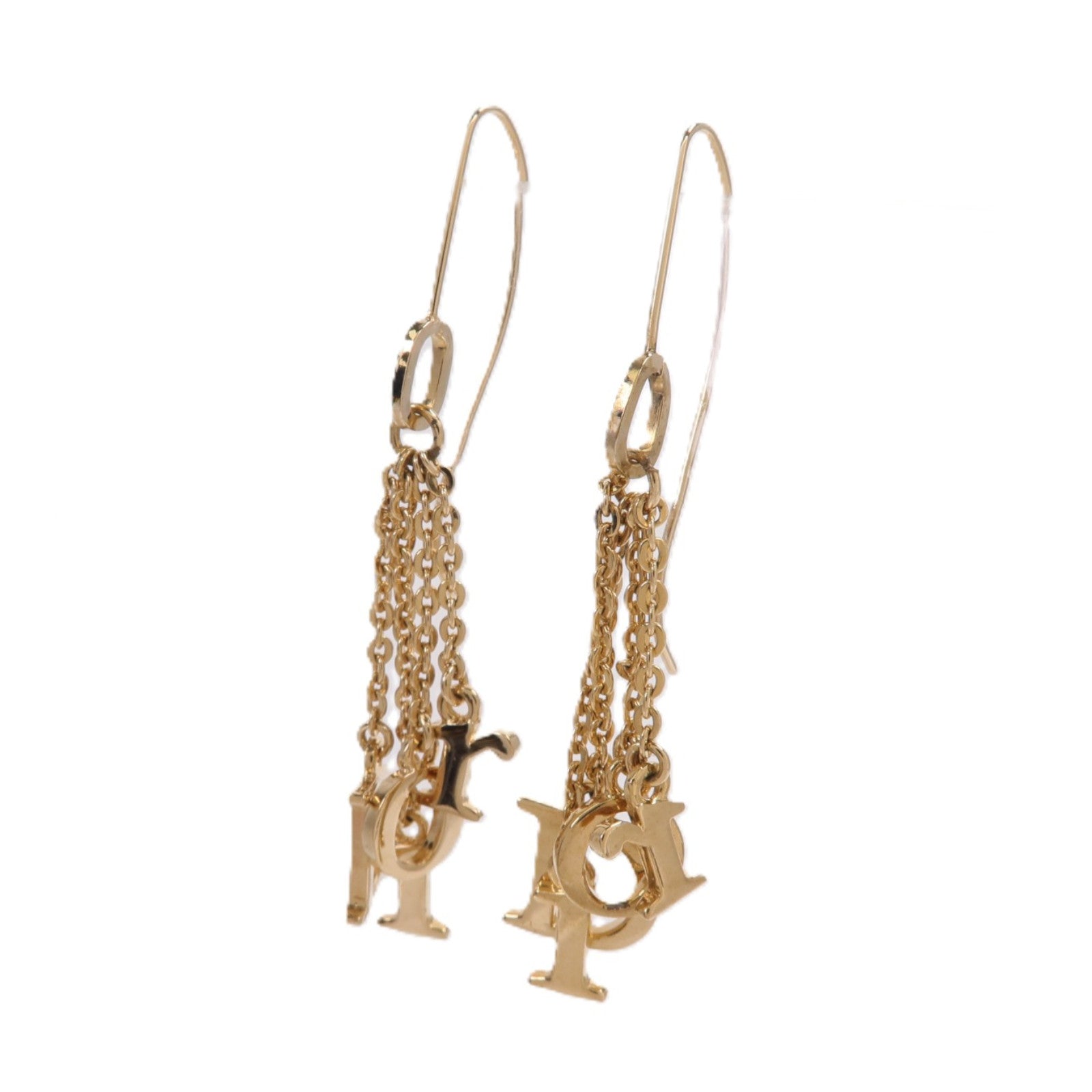 Dior 金屬Logo Earrings耳環