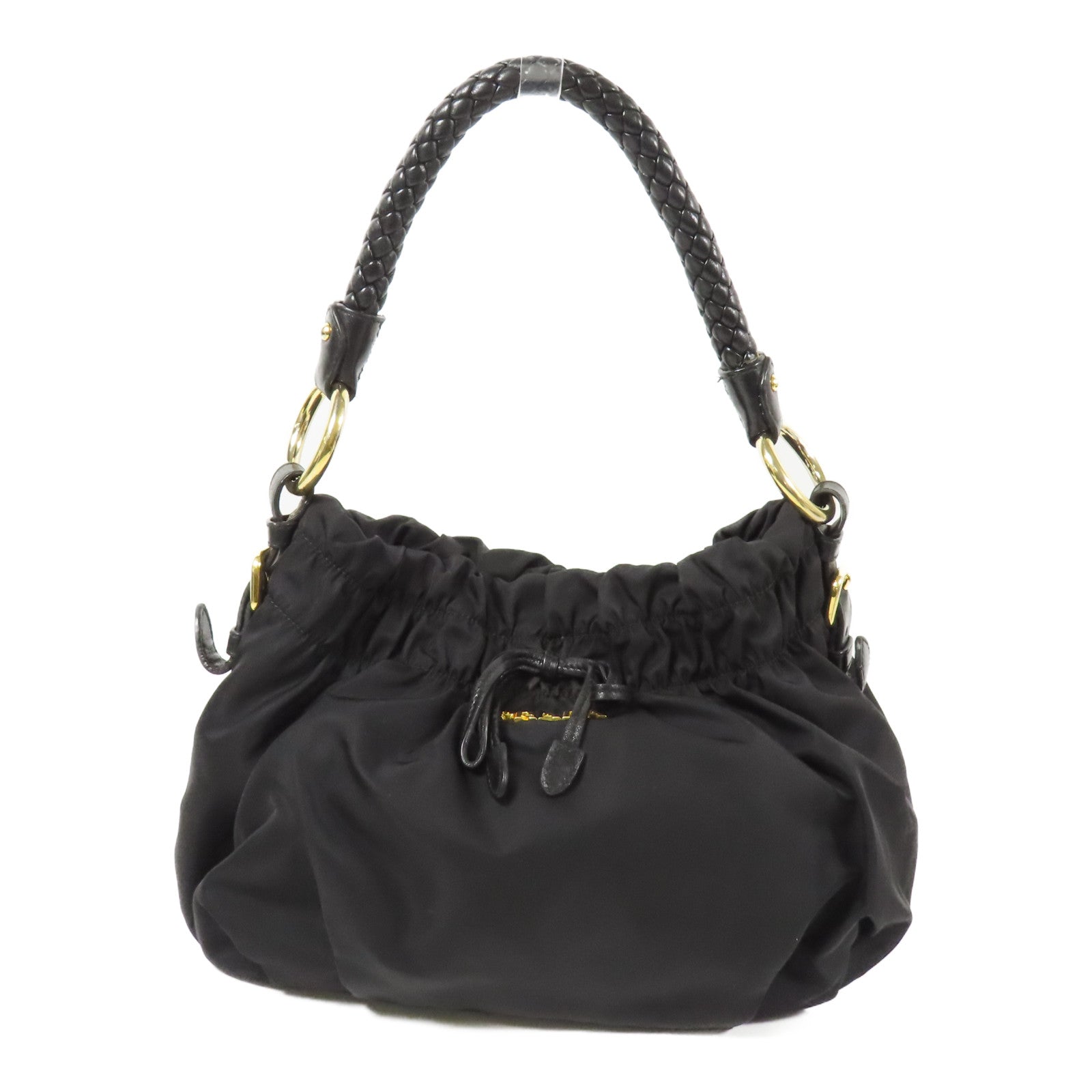 PRADA 尼龍Hand Bag金扣手挽袋