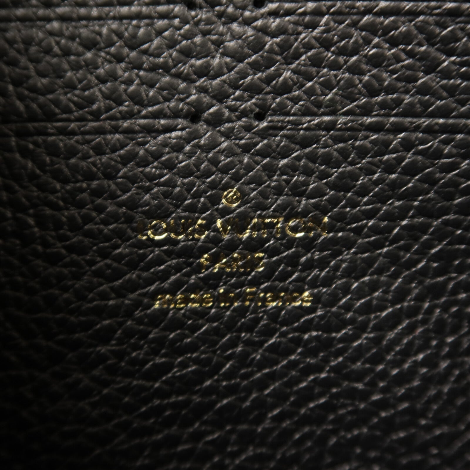 LOUIS VUITTON Monogram Empreinte Vavin Chain Wallet金扣鏈帶肩背袋
