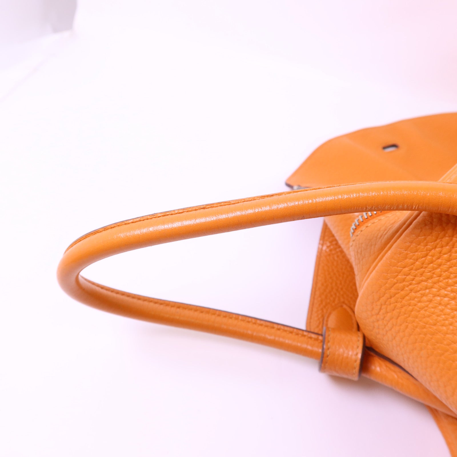 HERMES Clemence皮革Lindy 34銀扣手挽肩背兩用袋