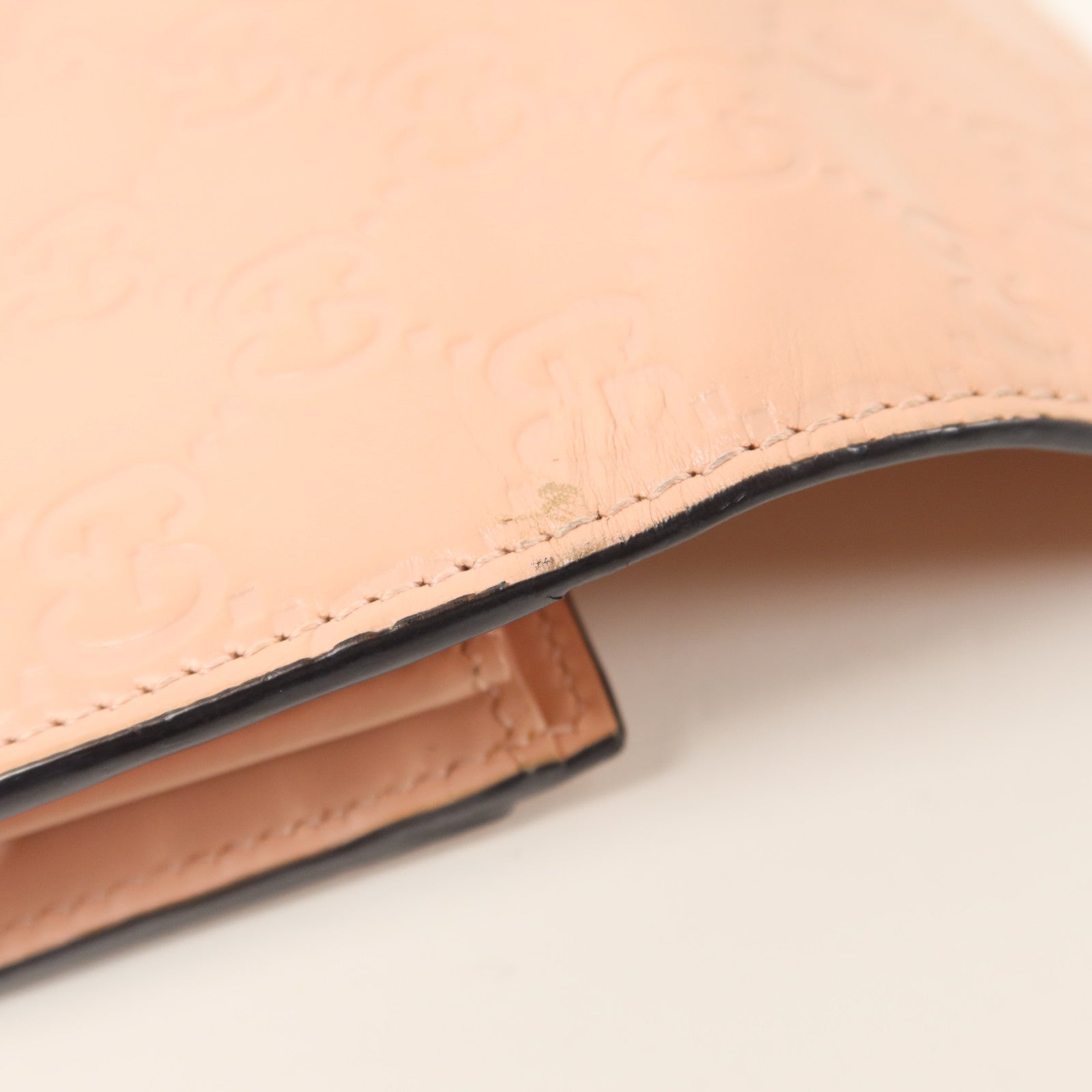 GUCCI 牛皮皮革Guccissima Long Wallet長錢包