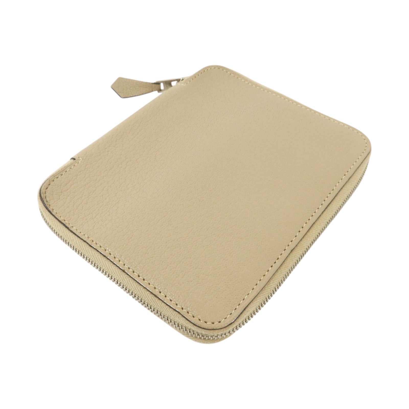 HERMES Chevre皮革Globe Trotter Agenda CoverGris Tourterelle