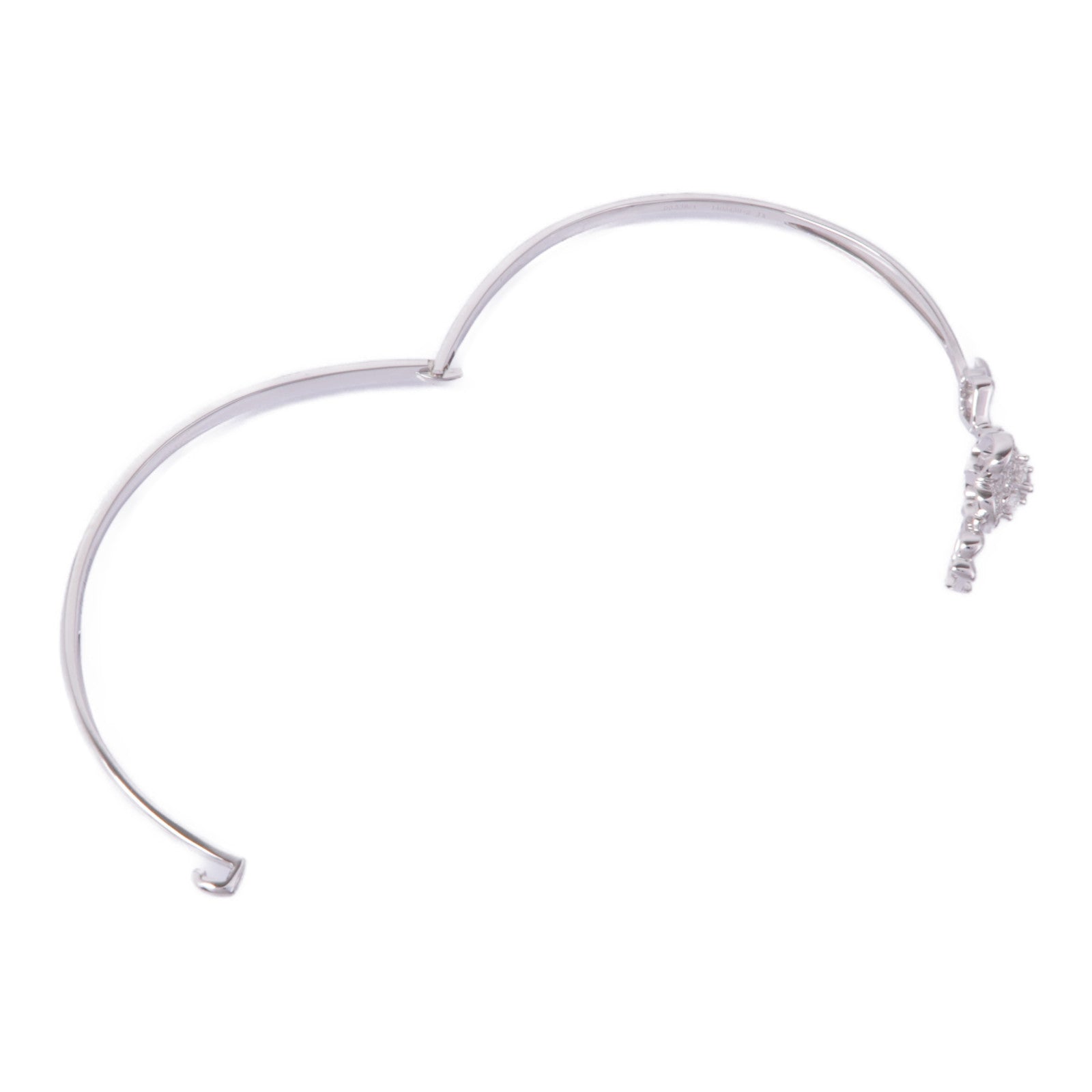 JEWELRY 【激減優惠】18K白金Diamond Bangle鑽石手鐲