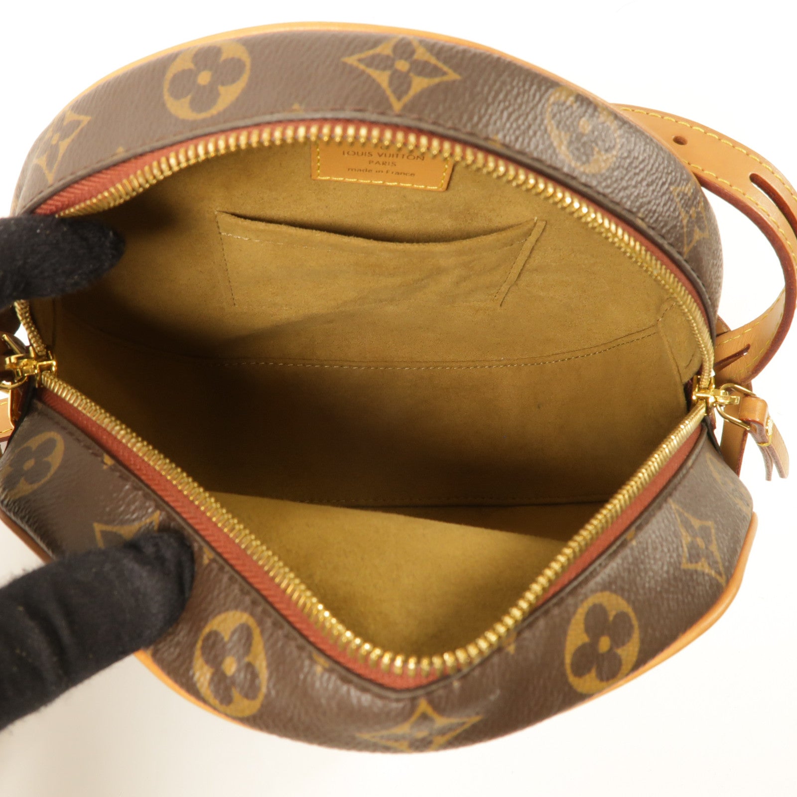 LOUIS VUITTON Monogram Boite Chapeau Souple金扣肩背袋