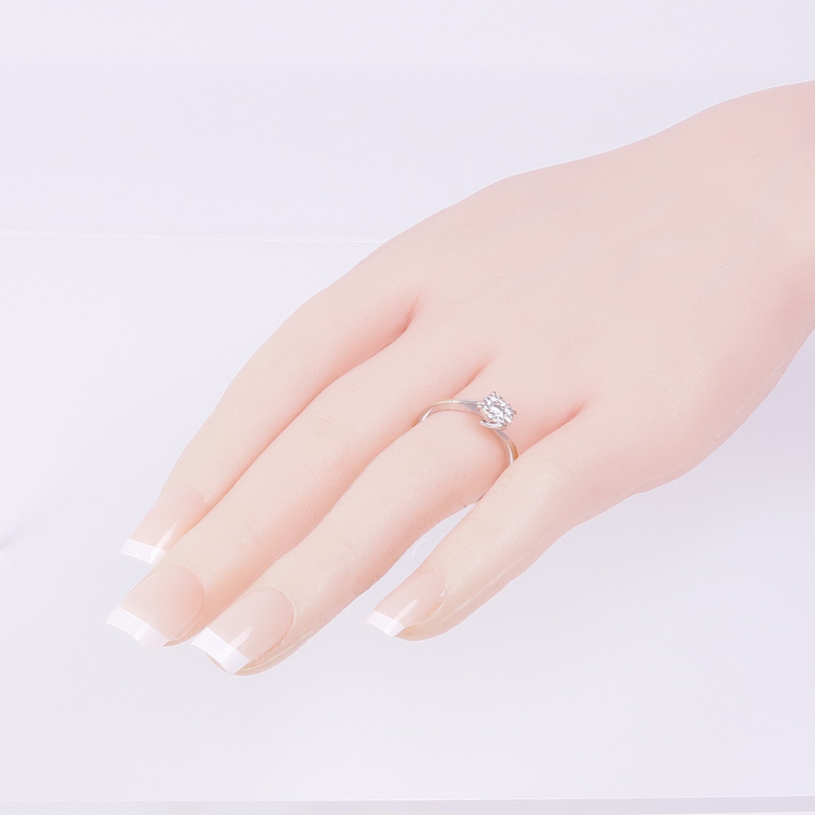 JEWELRY 18K白金Diamond Ring鑽石戒指US#7.5