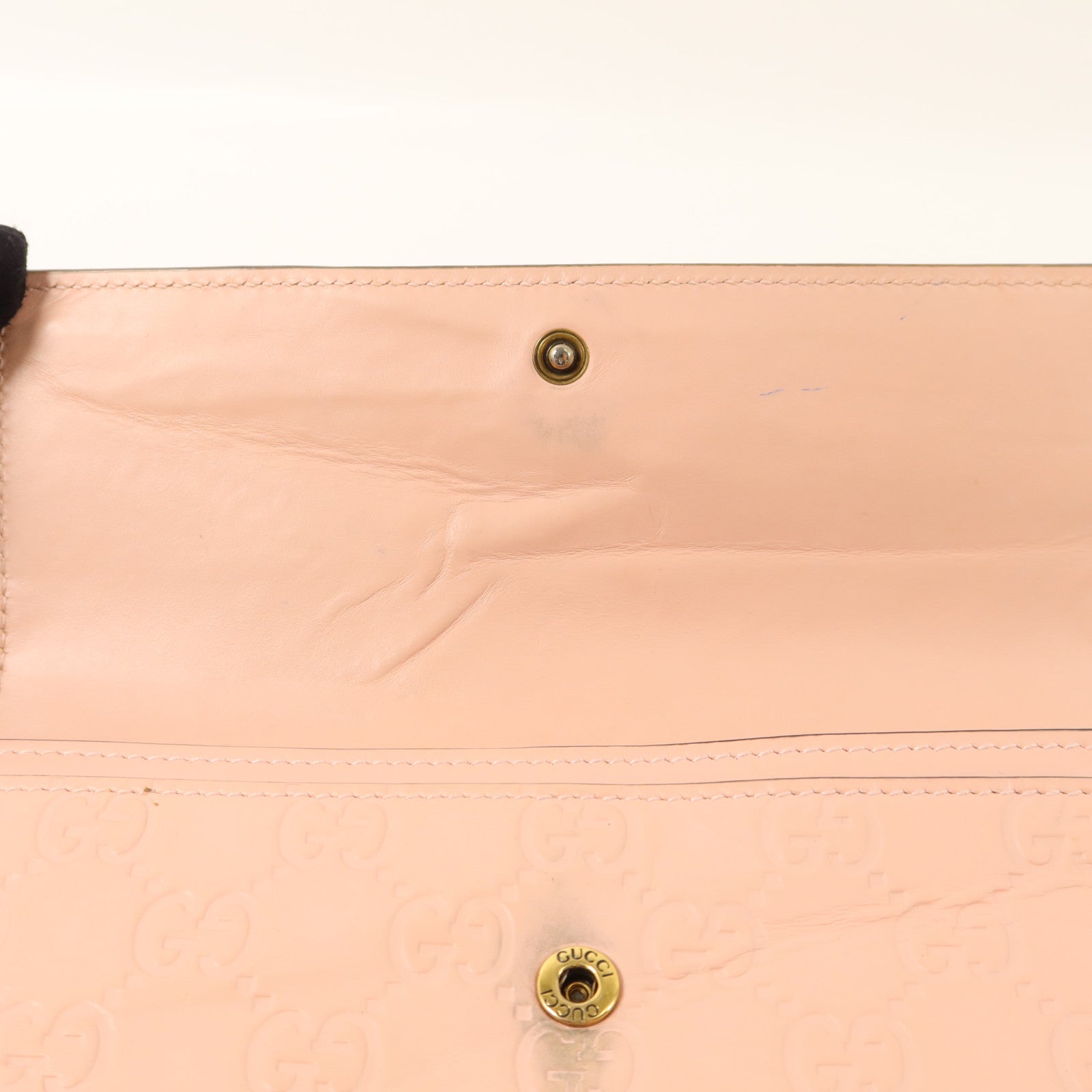 GUCCI 牛皮皮革Guccissima Long Wallet長錢包