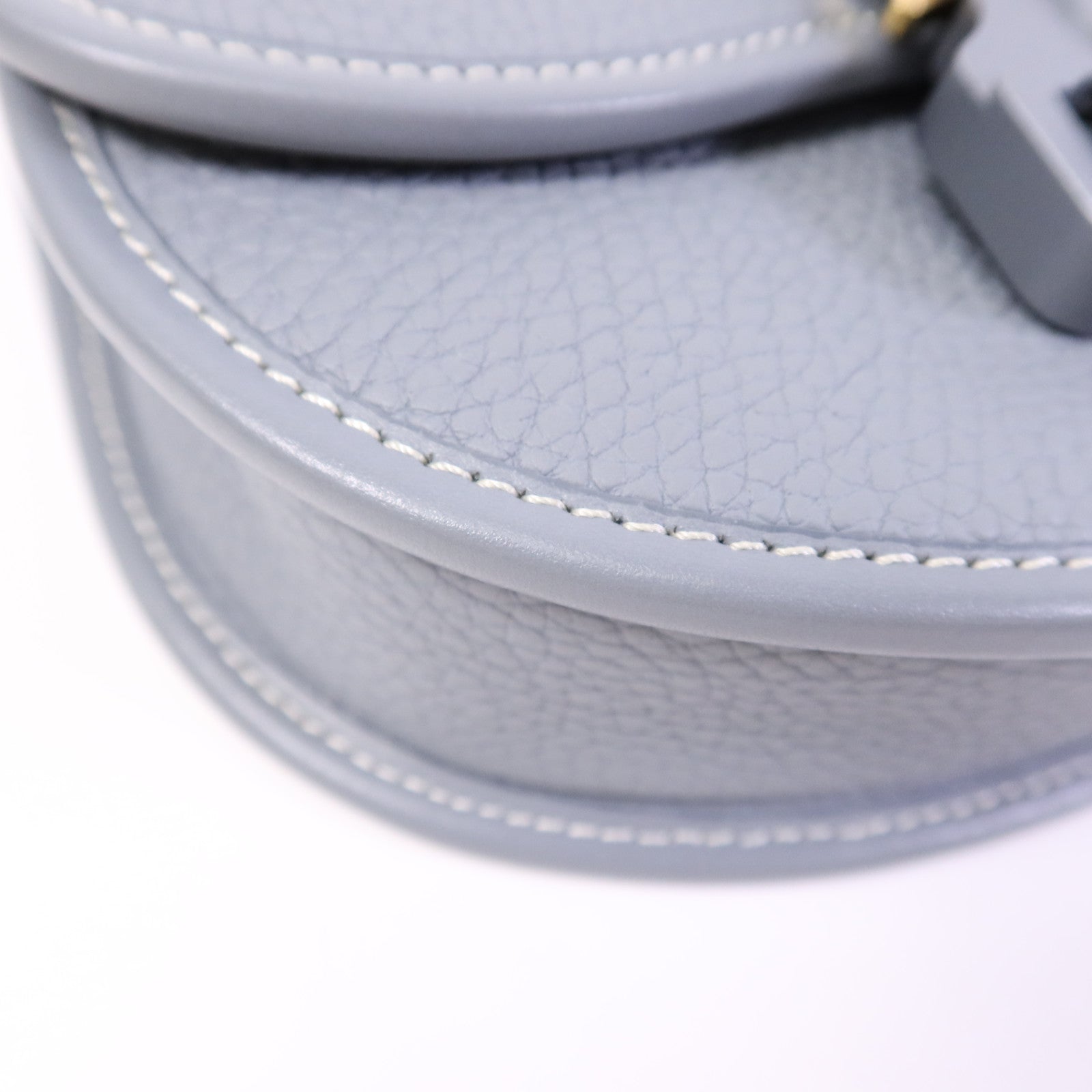 Dior 牛皮皮革Mini Gallop銀扣肩背袋